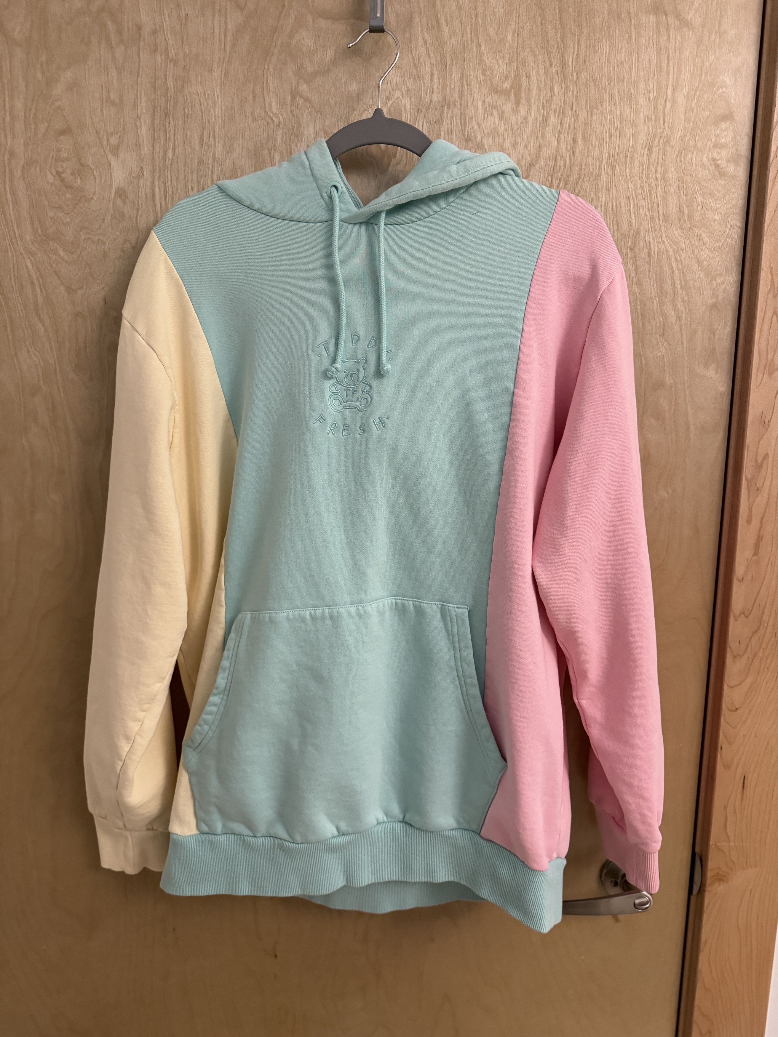 Three panel hoodie teddy fresh hotsell