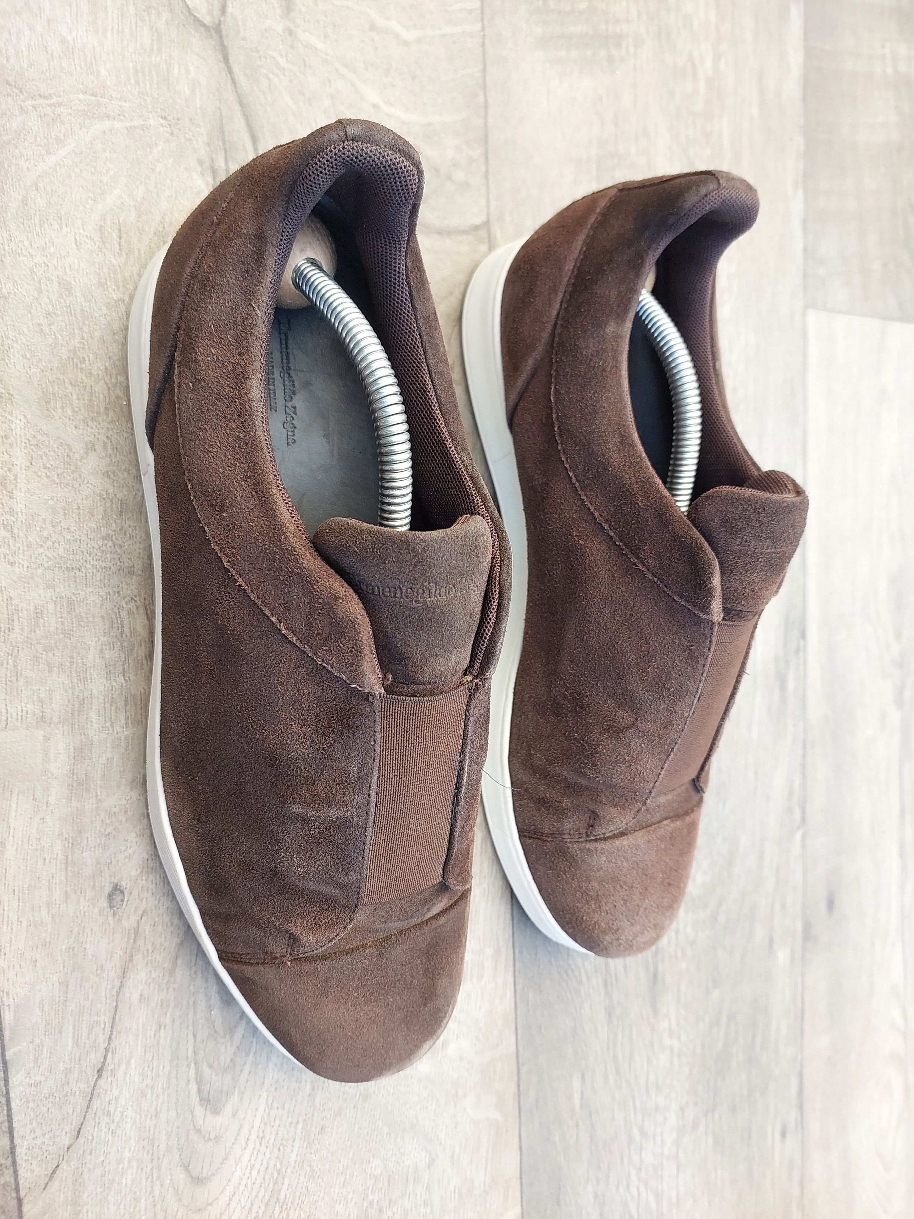 Ermenegildo Zegna Zegna Triple Stitch slip-on sneakers Size US 9.5 / EU 42-43 - 3 Thumbnail