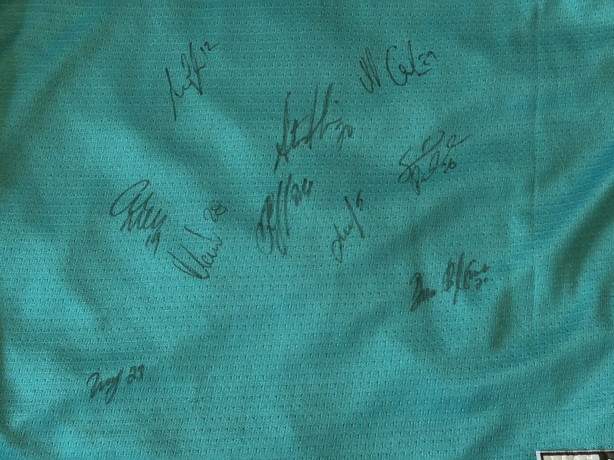 Nike Team Nike Anaheim Mighty Ducks Jersey Team Autographed 90s Size US XXL / EU 58 / 5 - 10 Thumbnail
