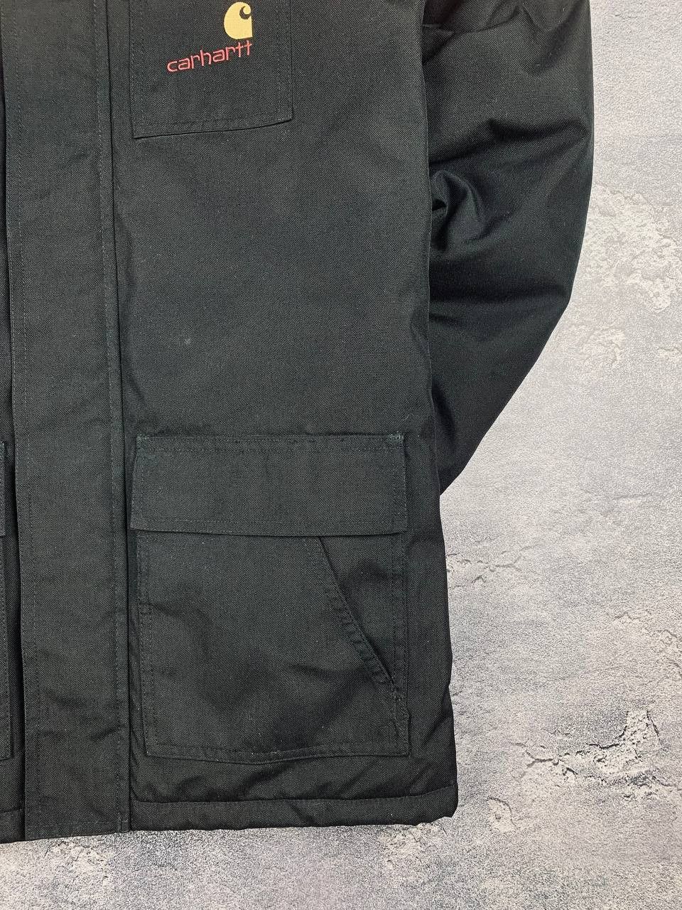 Carhartt Carhartt Unisex Black Hooded Parka Jacket Size XS Nylon Size US XS / EU 42 / 0 - 6 Thumbnail