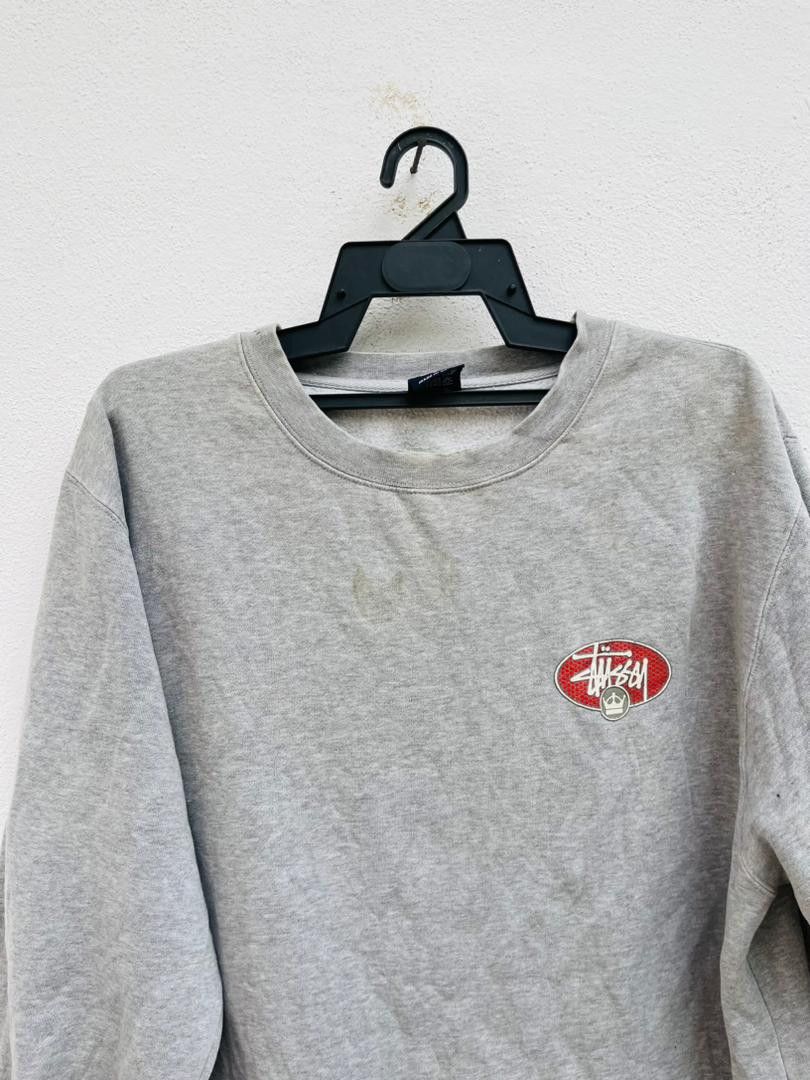 Japanese Brand Vintage Stussy Crown Streetwear Fashion Style Size US L / EU 52-54 / 3 - 3 Thumbnail