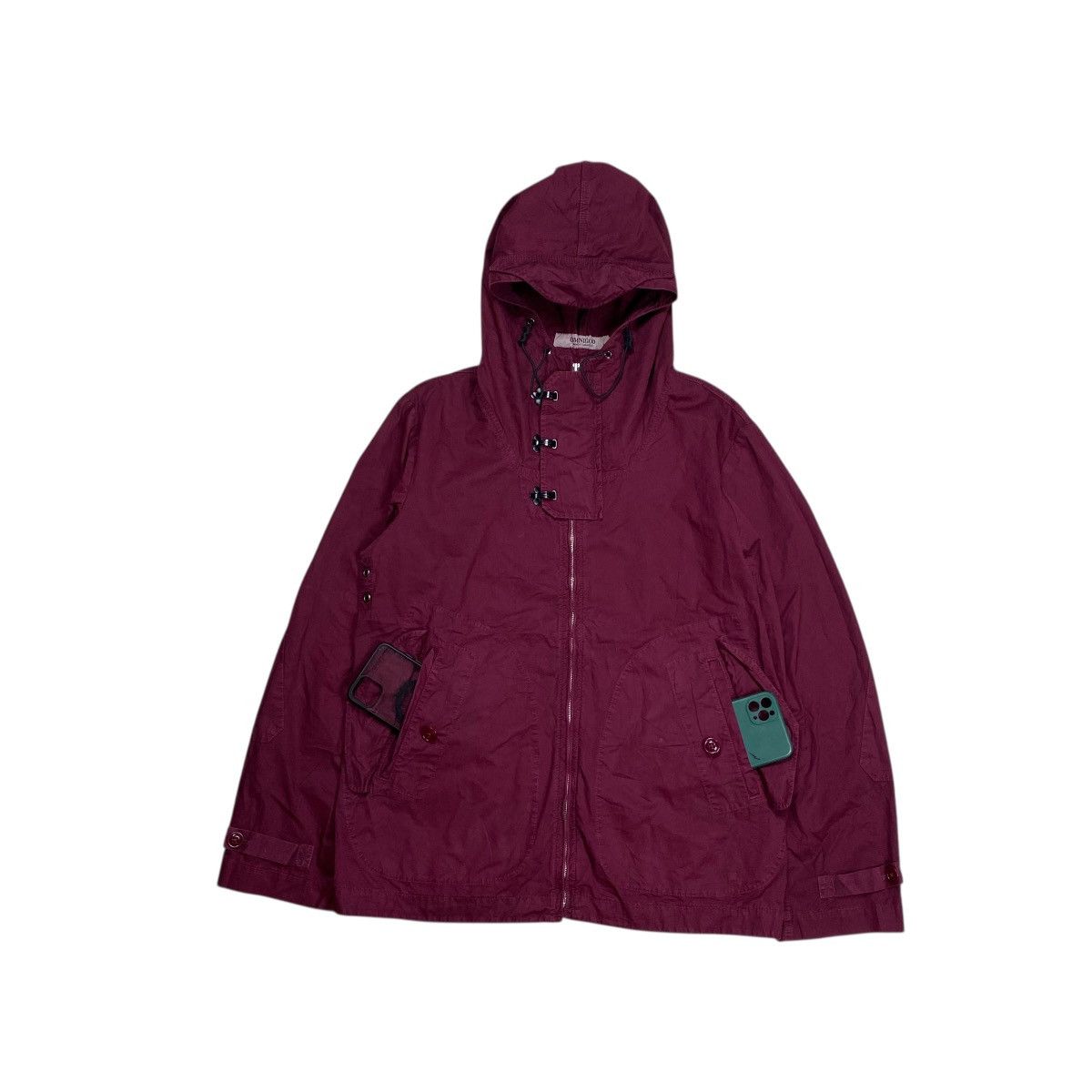 Kapital Rare Omnigod Pullover USN Jacket Burgundy Size US L / EU 52-54 / 3 - 5 Thumbnail