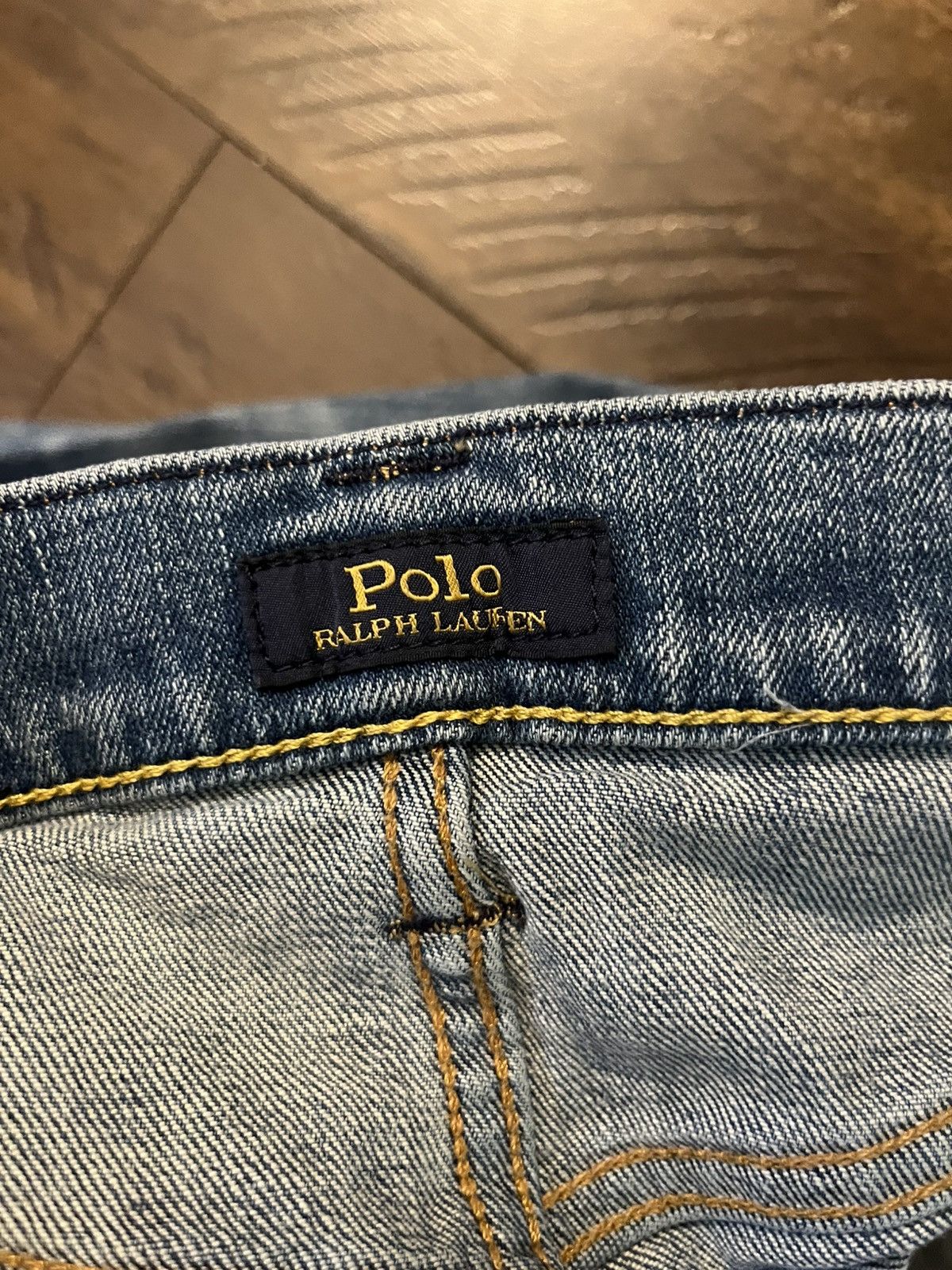 Polo Ralph Lauren Polo Ralph Lauren Men's Sullivan Slim-Fit Distressed Stretch Size US 33 - 7 Thumbnail