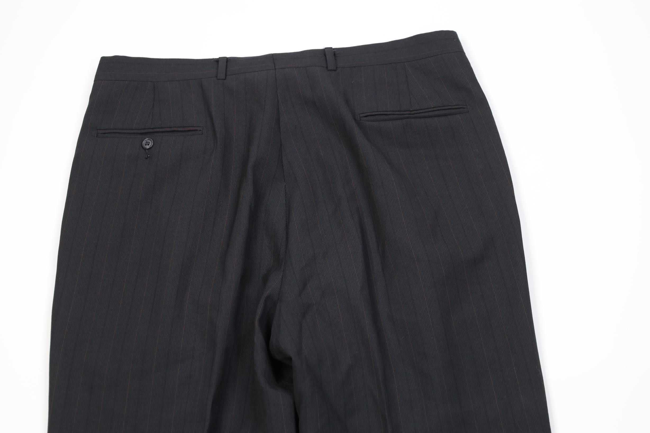 Vintage Vintage 90s Streetwear Knit Striped Wide Leg Chino Pants Size US 34 / EU 50 - 9 Thumbnail