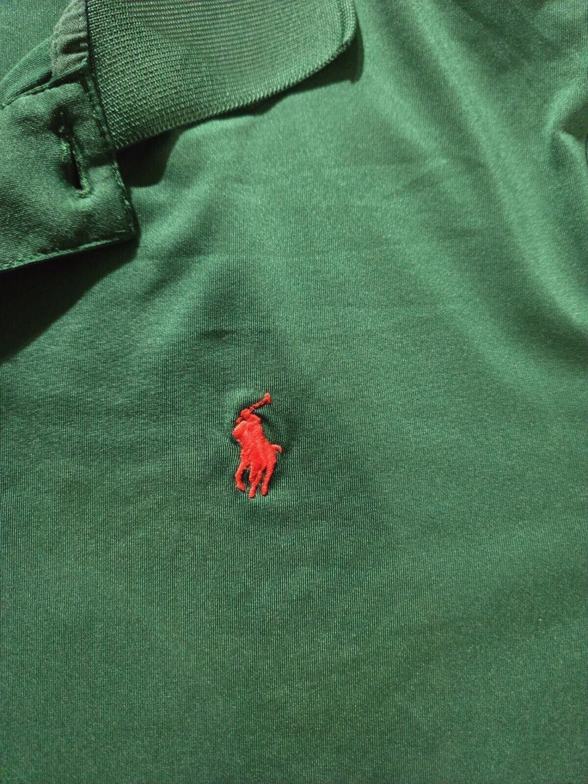 Polo Ralph Lauren Green Polo Ralph Lauren Performance Polo Size L Size US L / EU 52-54 / 3 - 10 Thumbnail