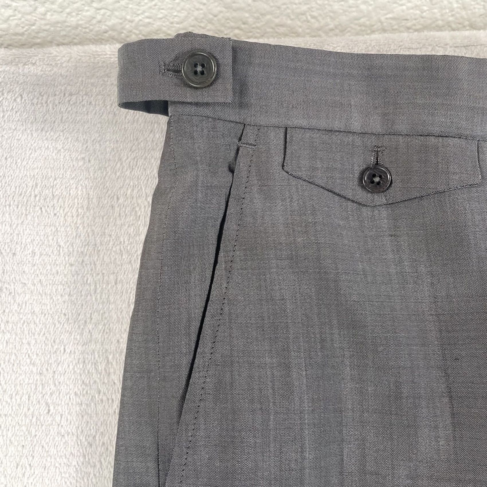 John Varvatos John Varvatos Collection Trouser Pants 36x34 Grey Wool Silk Side Tabs Dress Pants Regular Mens Straight Front Modern Formal Dressy"} Size US 36 / EU 52 - 2 Thumbnail