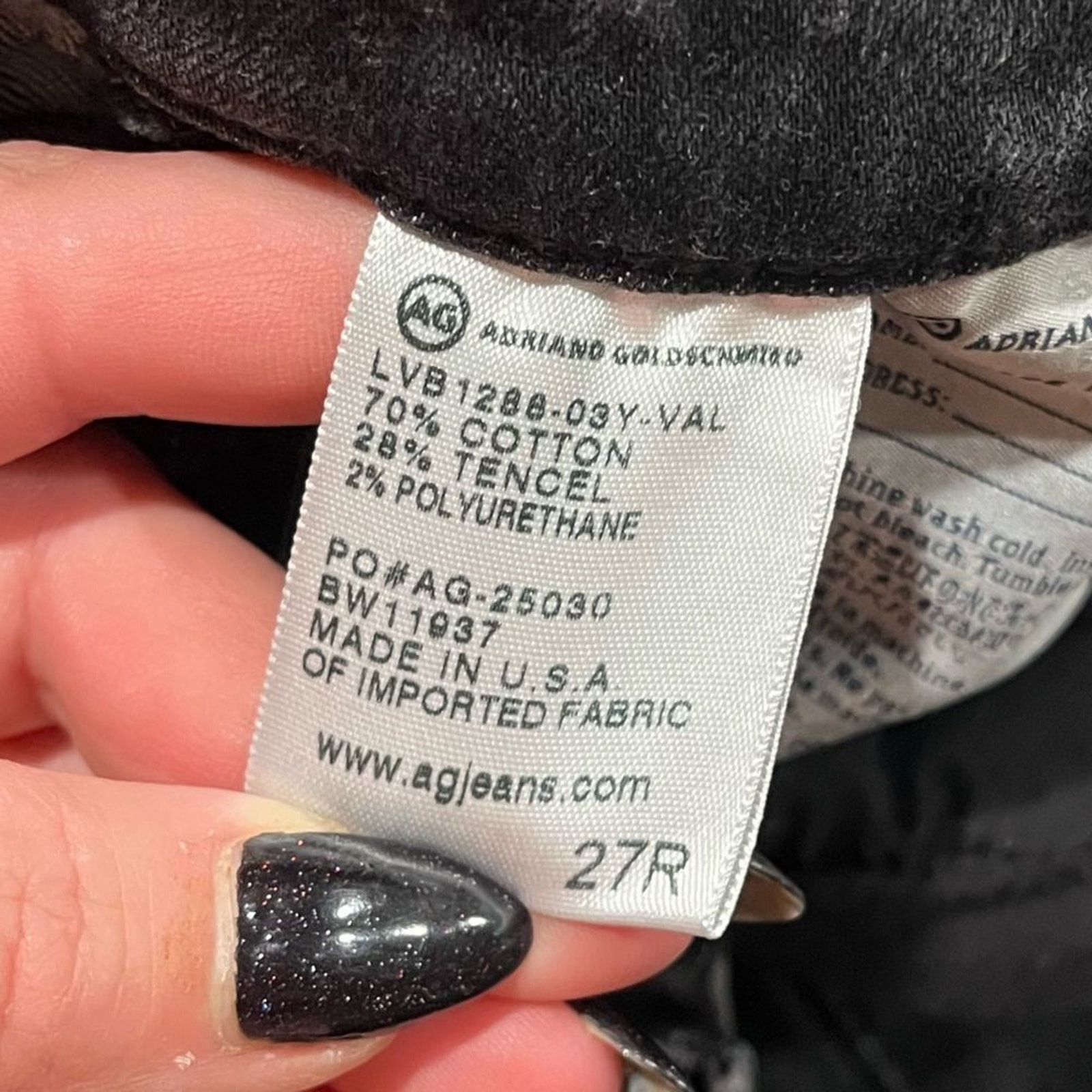 AG Adriano Goldschmied AG Adriano Goldschmied Jeans The Legging Super Skinny Size 27" / US 4 / IT 40 - 10 Thumbnail