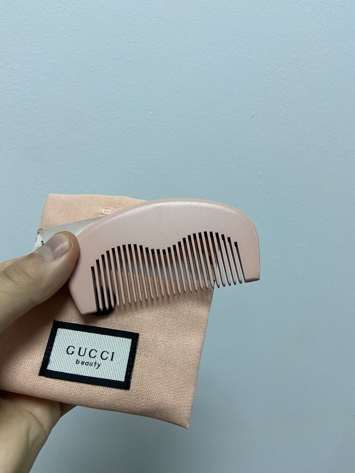 Gucci × Vintage Gucci Brush Vintage Small Logo Luxury Comb Y2K Size ONE SIZE - 2 Thumbnail