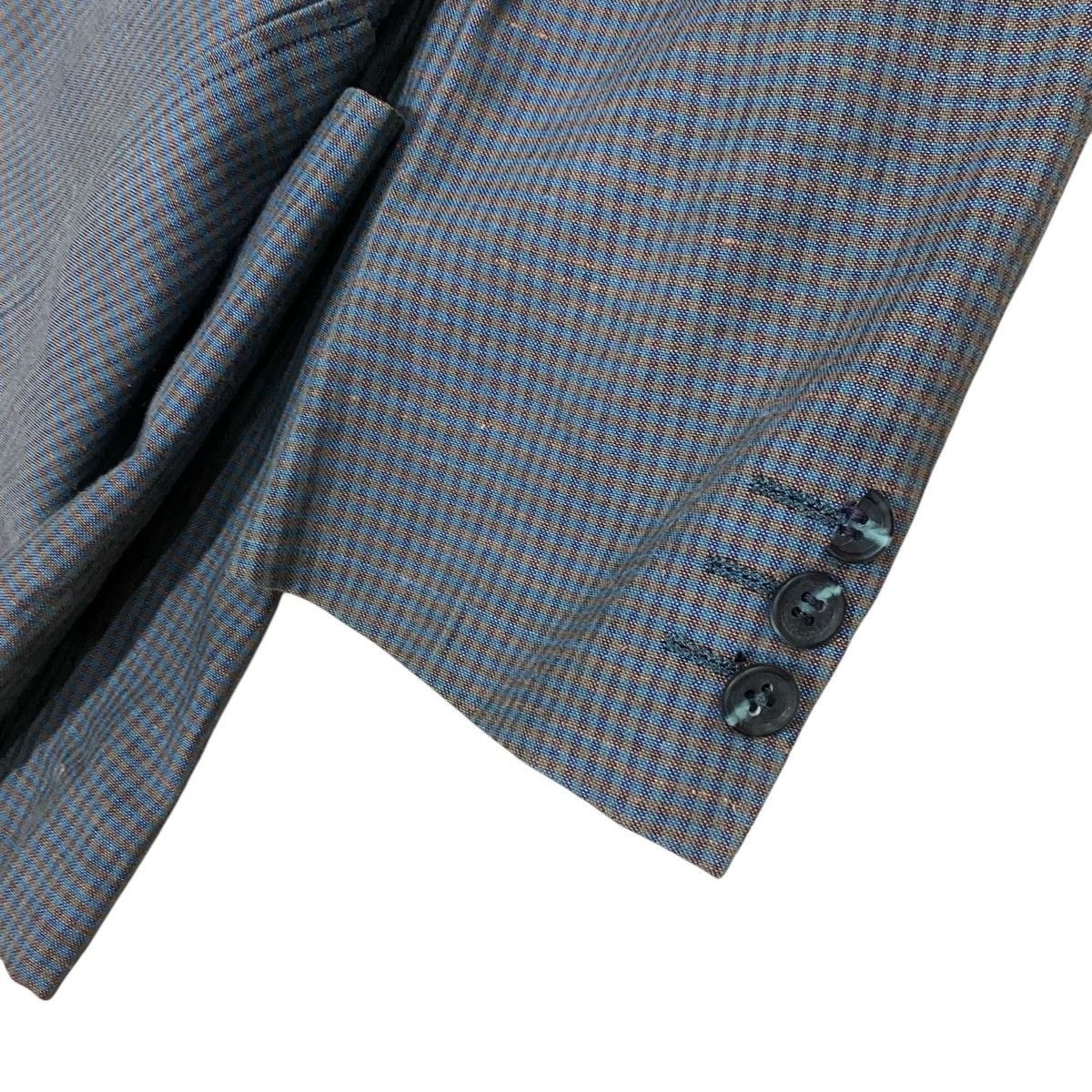 Christian Dior Monsieur × Designer VINTAGE CHRISTIAN DIOR GINGHAM COATS BLAZER Size US S / EU 44-46 / 1 - 8 Thumbnail