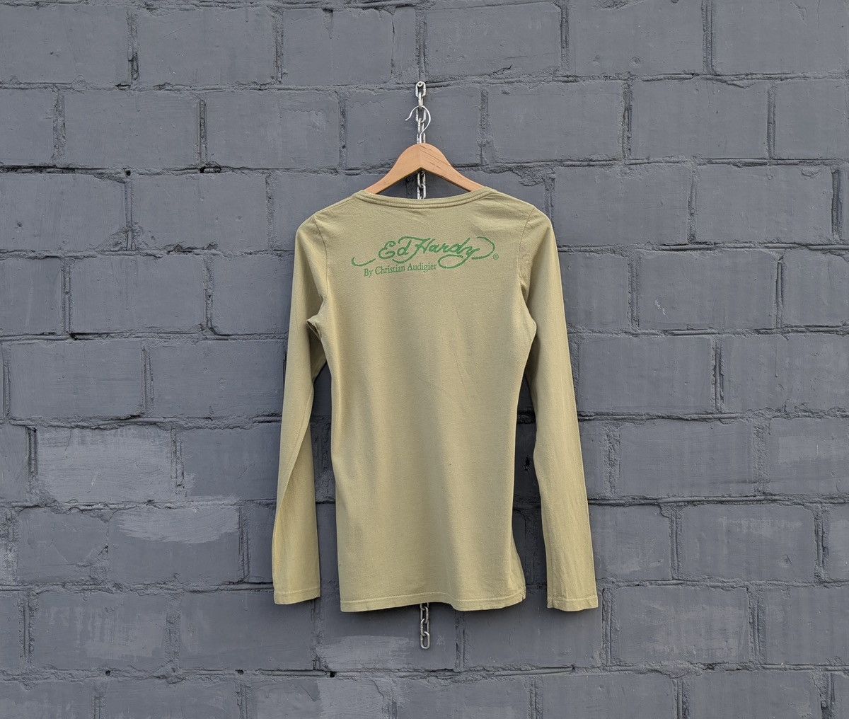 Ed Hardy Vintage Ed Hardy by Christian Audigier Longsleeve Shirt Size S / US 4 / IT 40 - 2 Thumbnail