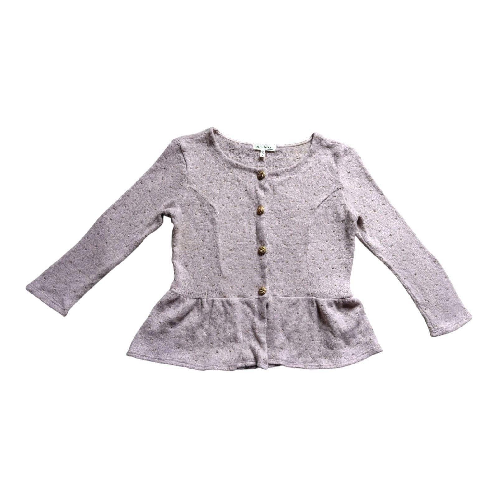 Other Women's Monteau Los Angeles Cardigan, Peplum, Small Size S / US 4 / IT 40 - 1 Thumbnail