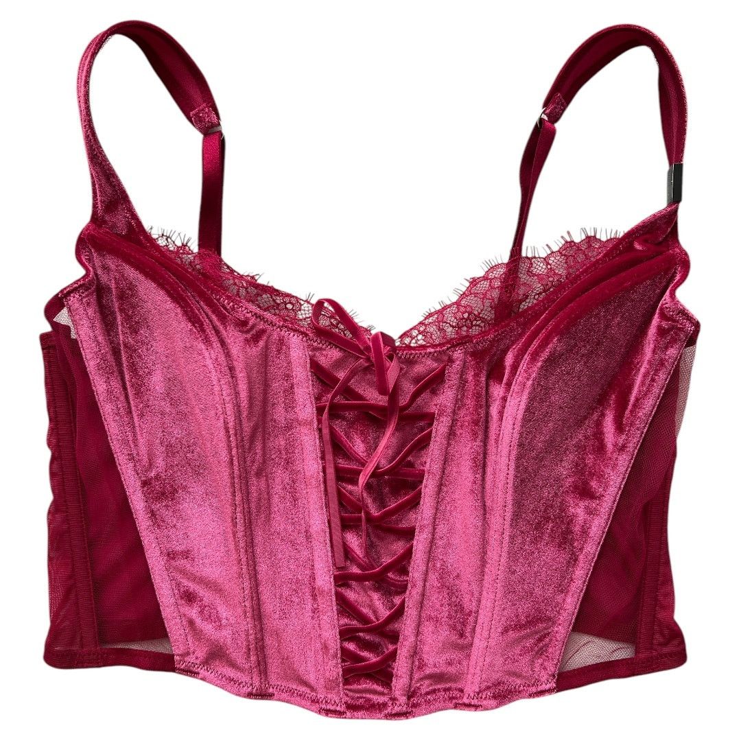 Victoria's Secret Victoria's Secret Dream Angels Lace-Up Velvet Corset Top, XS Size S / US 4 / IT 40 - 6 Thumbnail
