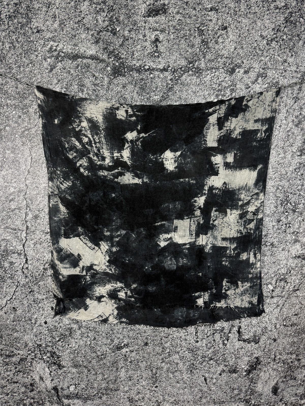 Allsaints Allsaints Spitalfields Oversized Scarf Abstract Print India Size ONE SIZE - 2 Thumbnail