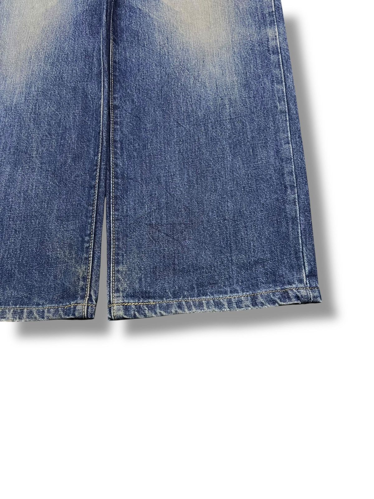Japanese Brand Vintage GL Heart Japan - Faded Wash Jeans Size US 33 - 7 Thumbnail
