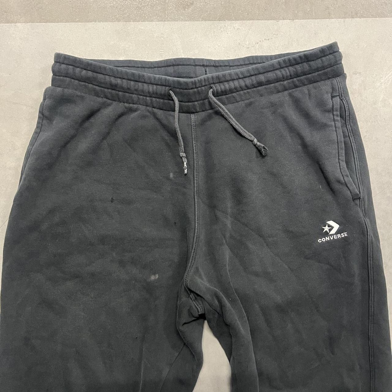 Converse Crazy Vintage Y2K Black Converse Sweatpants Loungewear! Size US 34 / EU 50 - 2 Thumbnail