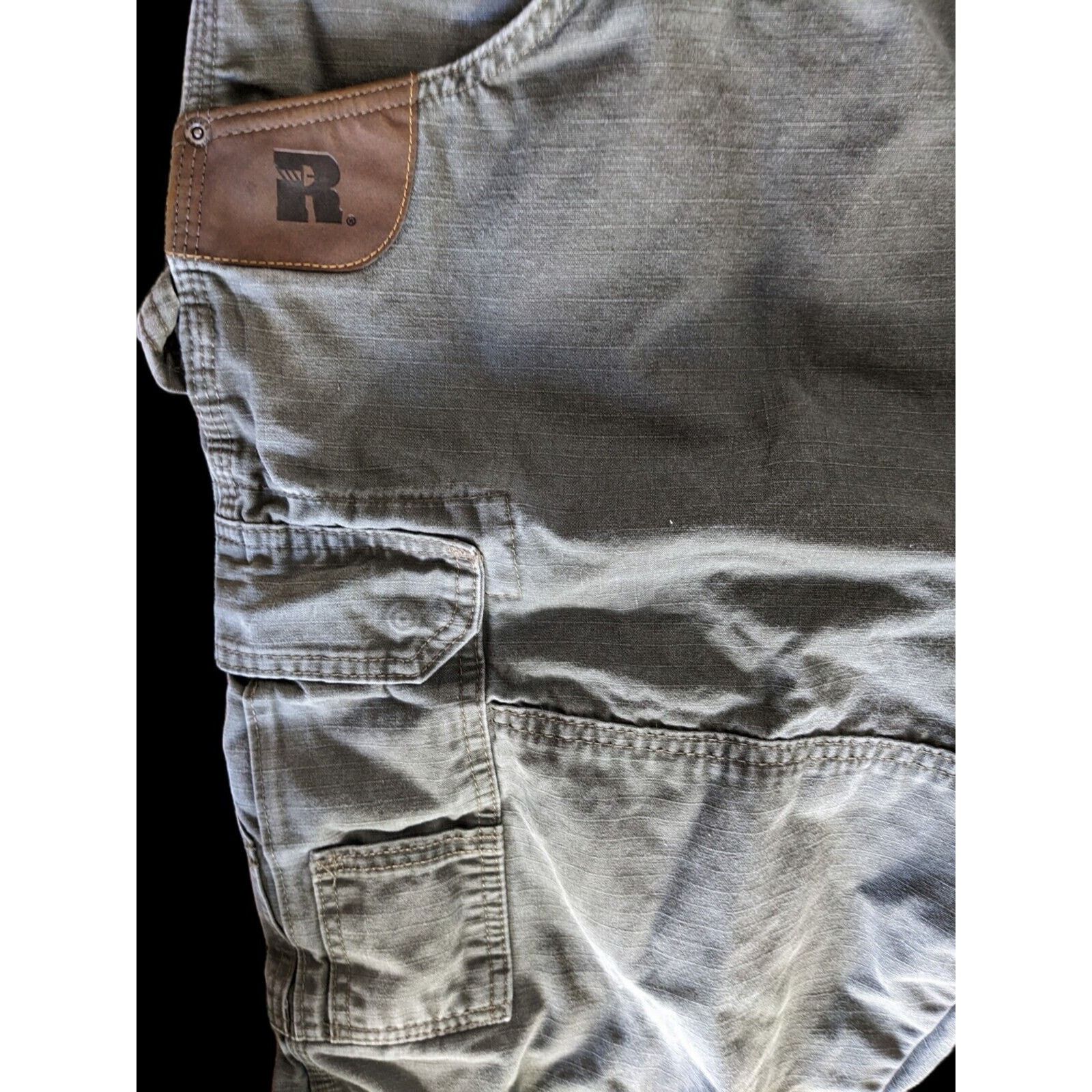 Wrangler Wrangler Riggs Grungy Work Pants 40 X 30 Green Cargo Ripstop Size US 40 / EU 56 - 3 Thumbnail
