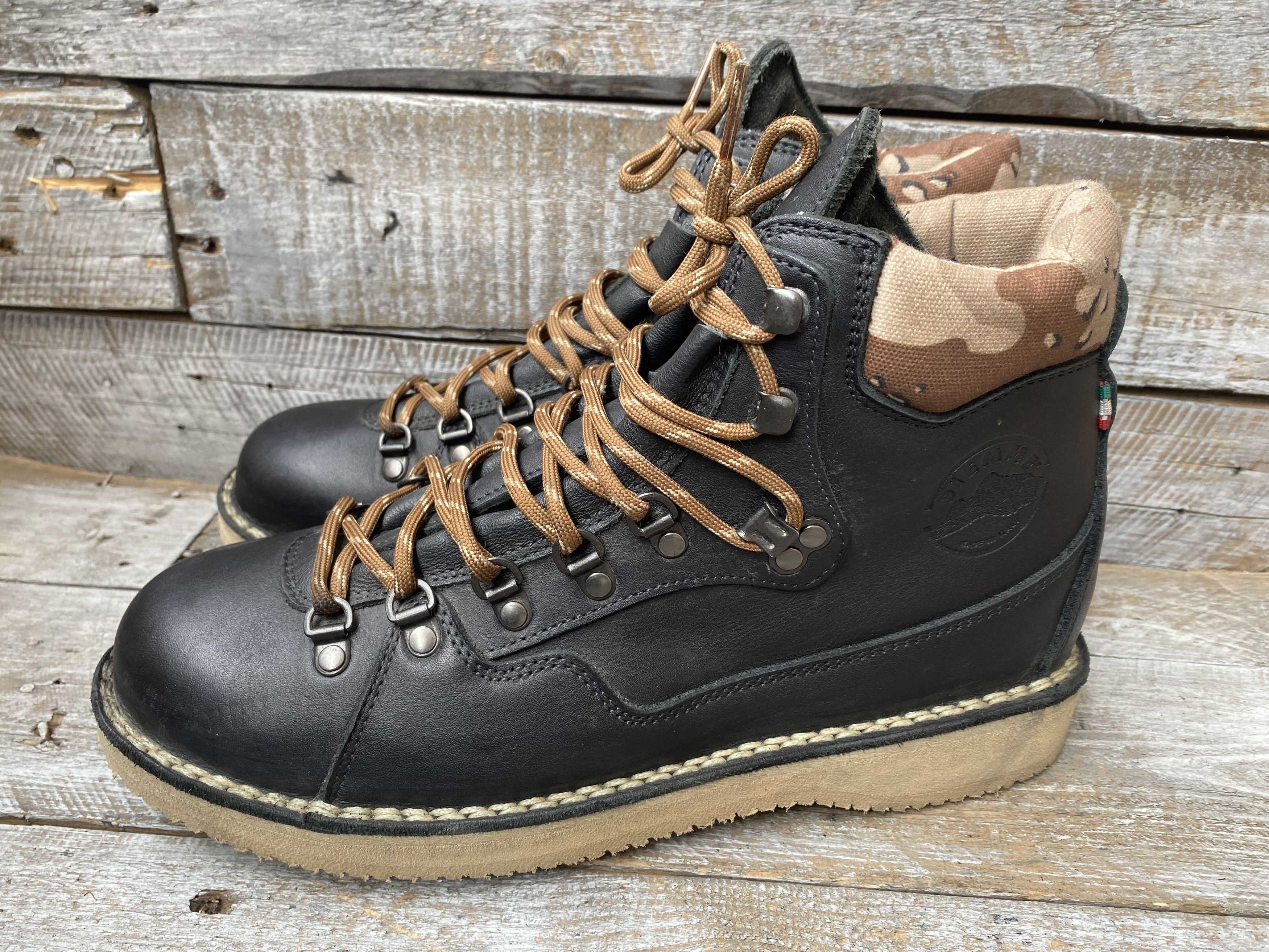 Diemme × Vans Diemme black leather hiking boots Size US 9 / EU 42 - 4 Thumbnail