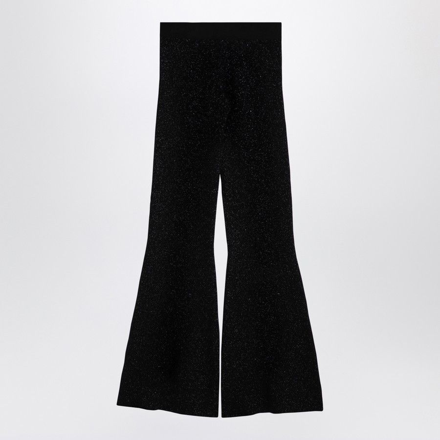 Palm Angels o1d2blof0924 Viscose Trousers In Black Size 30" / US 8 / IT 44 - 2 Thumbnail