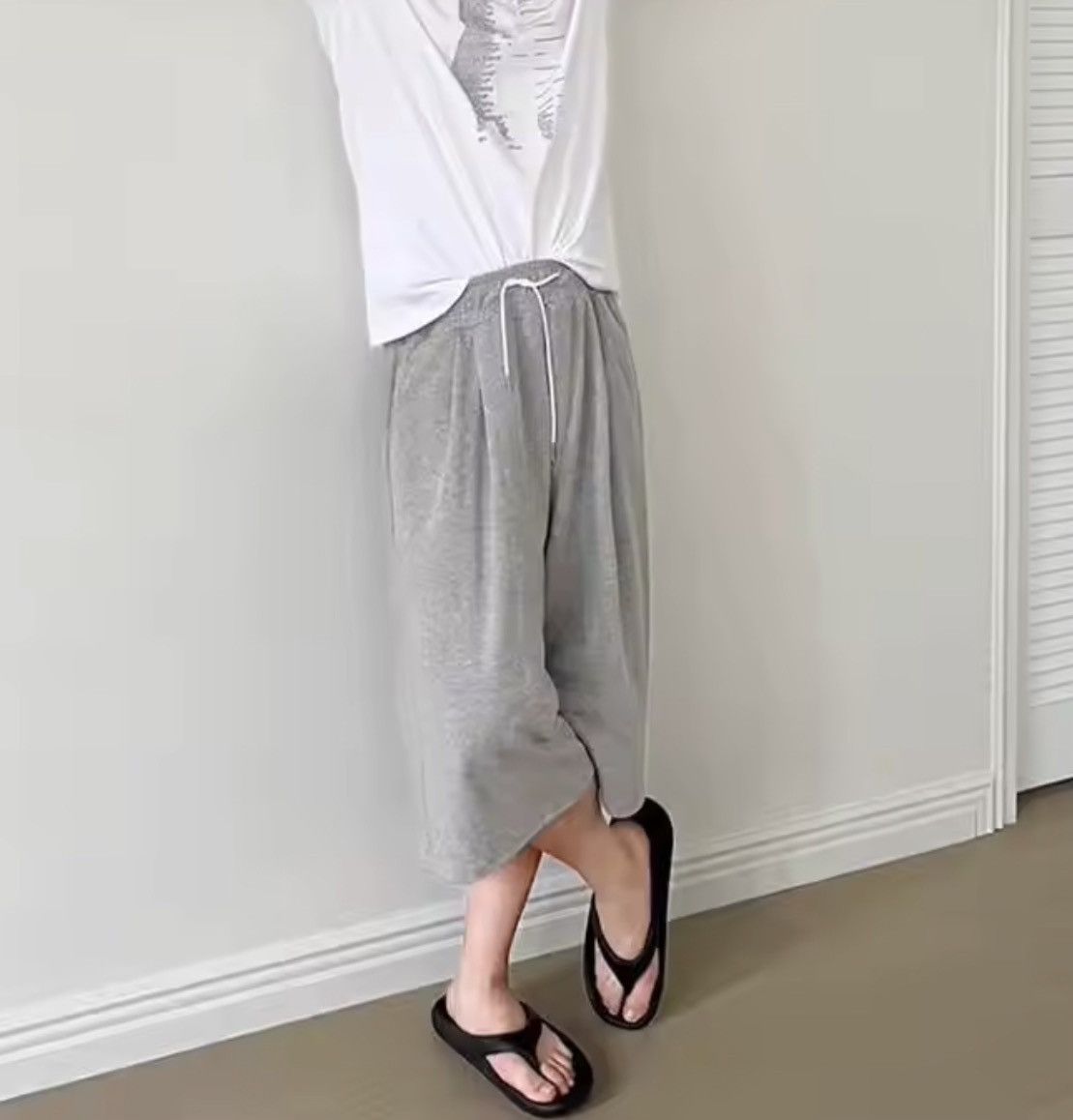 Japanese Brand Korean Style Men's Sports Shorts Drawstring Size US 27 - 3 Thumbnail