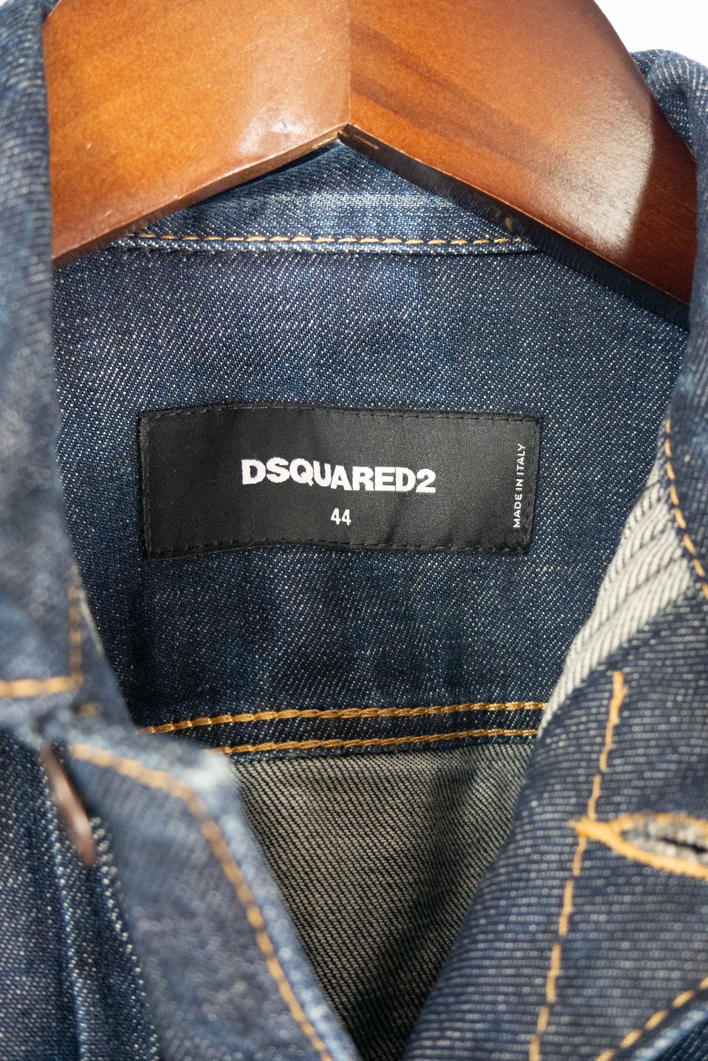 Dsquared2 Dsquared2 denim jacket – katana style, aesthetic streetwear Size M / US 6-8 / IT 42-44 - 11 Thumbnail