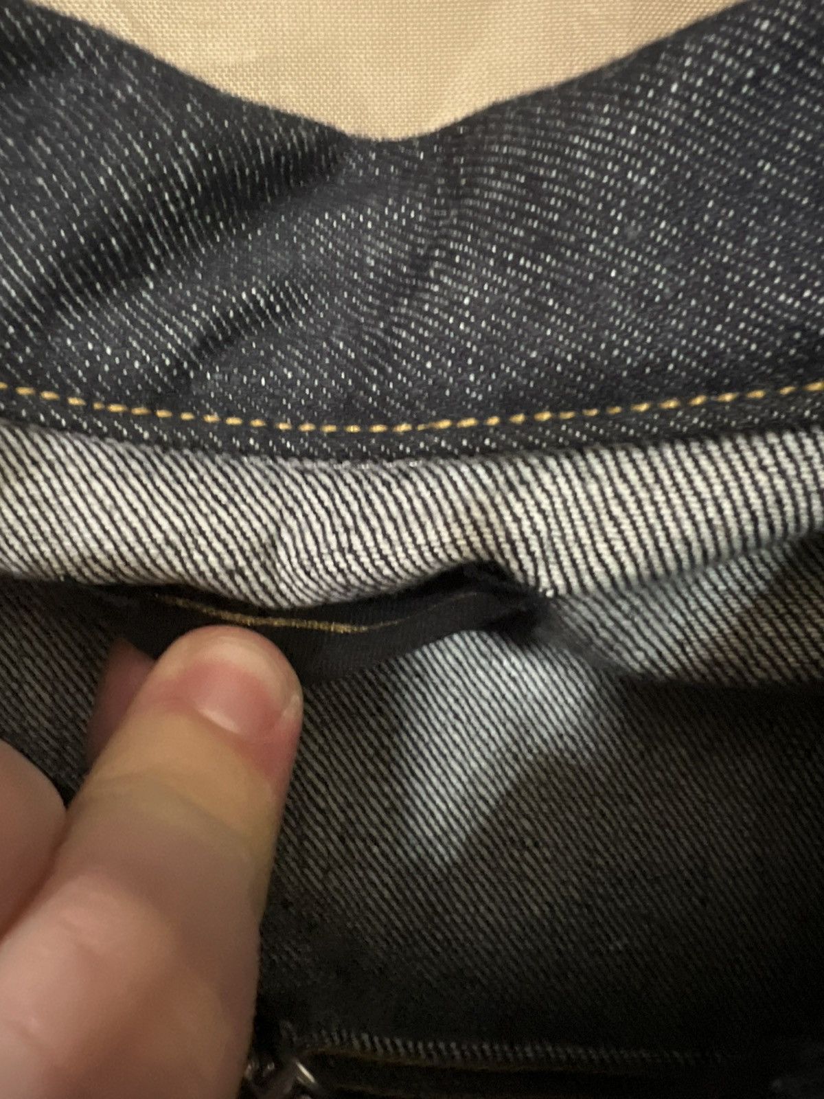 Fear of God Fear of God Raw Selvedge Denim Long Jacket Raw Indigo size S Size US S / EU 44-46 / 1 - 5 Thumbnail