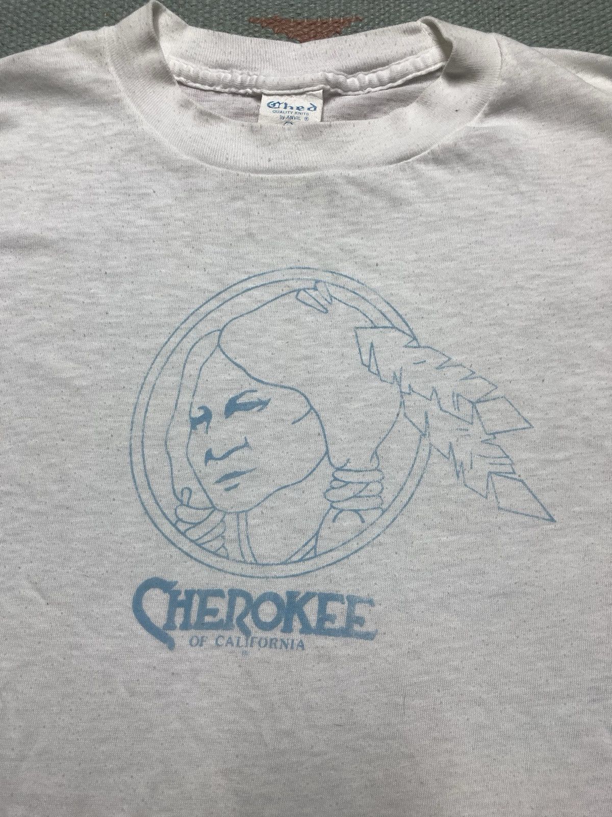 Vintage 70s graphic t shirt Cherokee of California shoe company M Size US M / EU 48-50 / 2 - 2 Thumbnail
