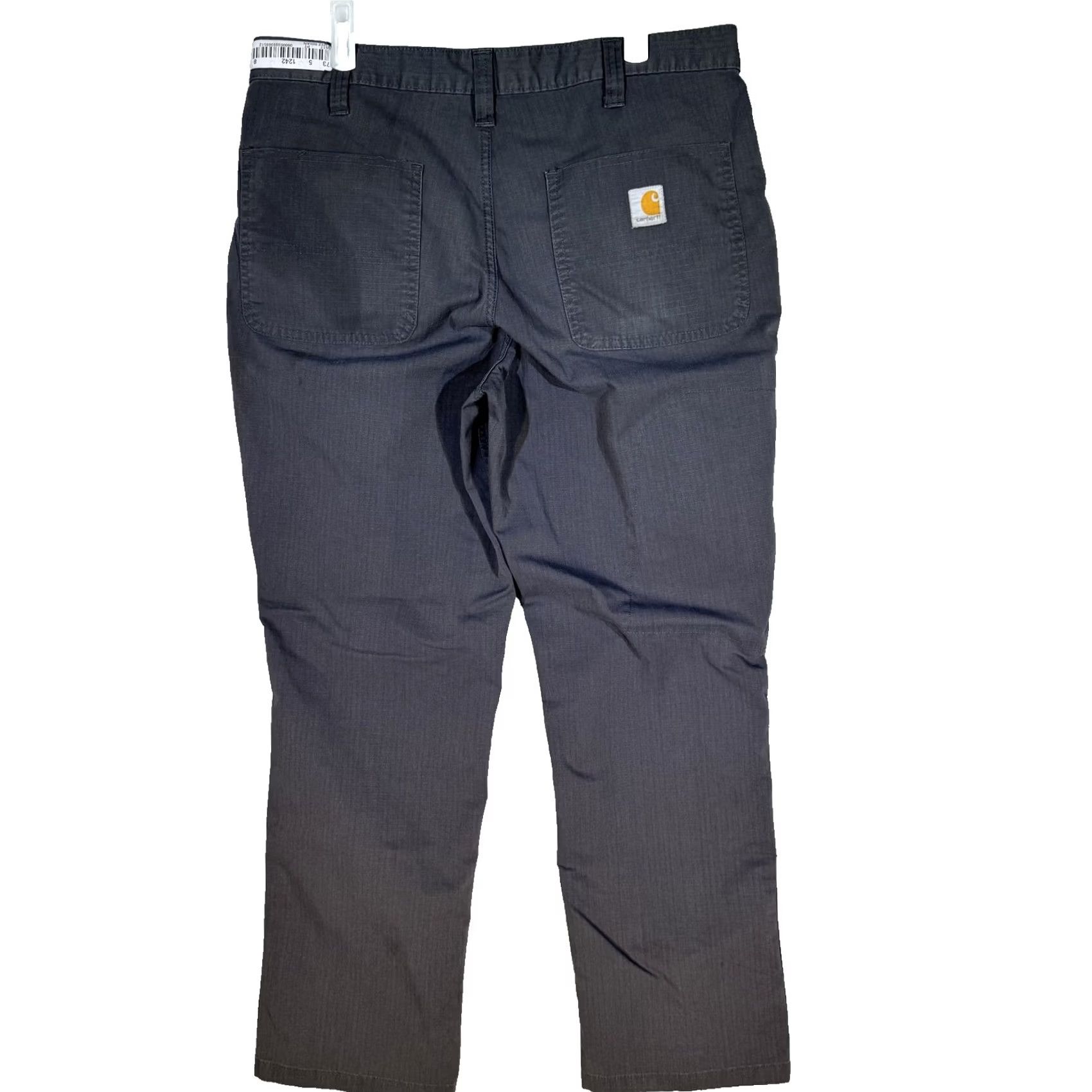 Carhartt Carhartt Pants Mens 34x29 Gray Ripstop Workwear Utility Zip Pocket Distressed Size US 34 / EU 50 - 2 Thumbnail
