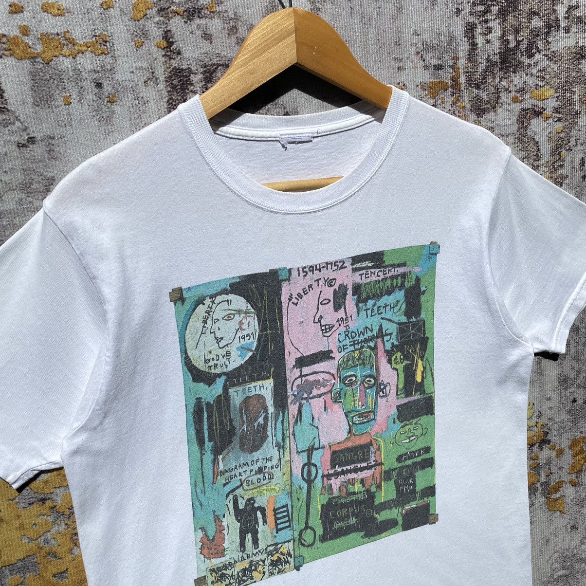 Arts & Science × Jean-Michel Basquiat × Vintage Vintage Jean-Michel Basquiat Shirt American Artist Size US S / EU 44-46 / 1 - 5 Thumbnail