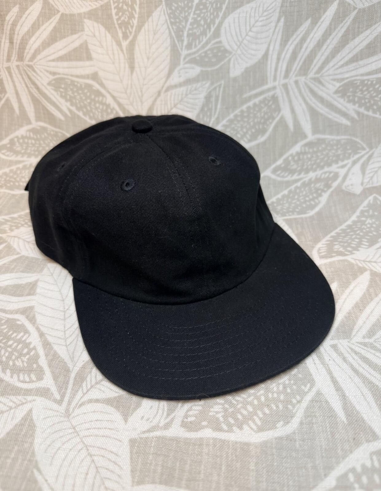 Other WELD MFG Black Minimalist Strapback Cap 100% Cotton Size ONE SIZE - 1 Thumbnail