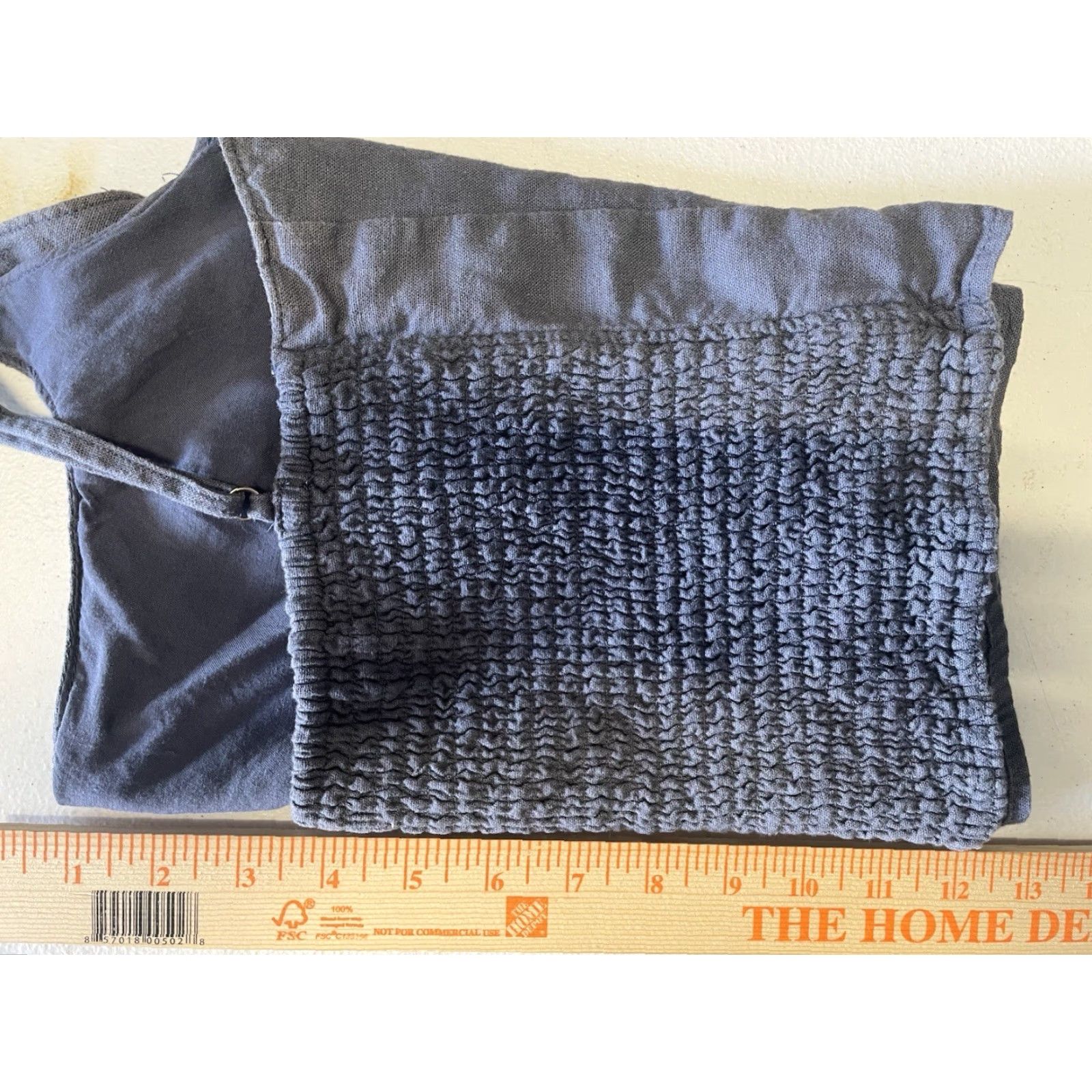 Abercrombie & Fitch VINTAGE Abercrombie & Fitch Med. Women Crop Top Gray Blue Feels Like Linen Cotton Blend Cropped Womens M Size M / US 6-8 / IT 42-44 - 7 Thumbnail