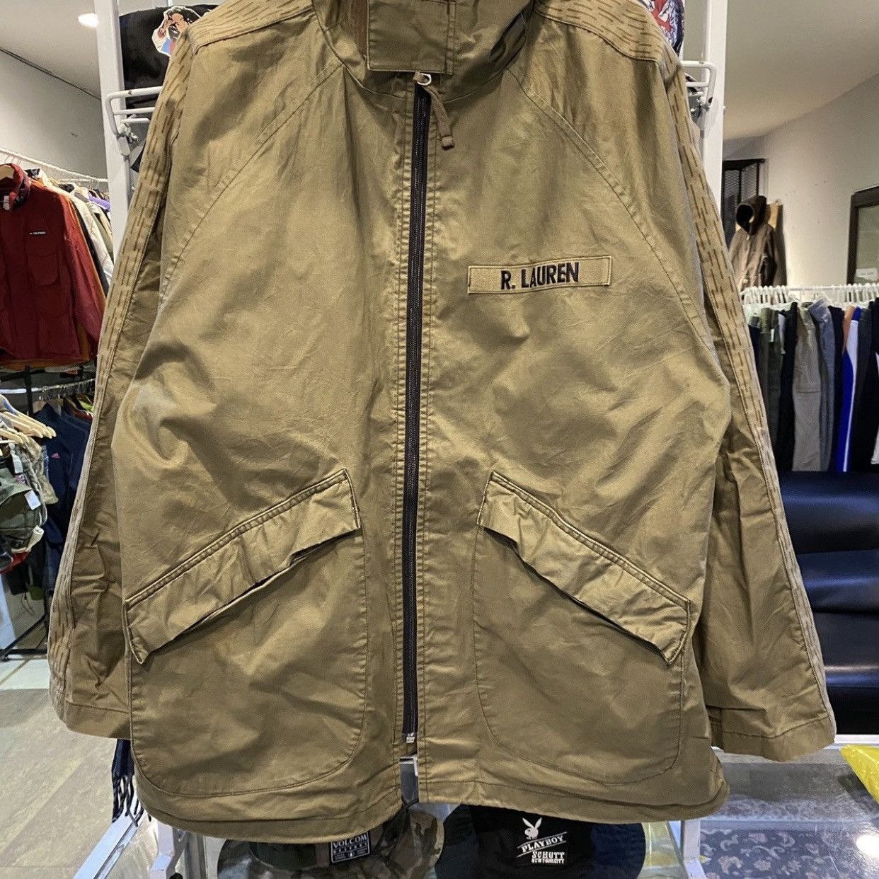 Polo Ralph Lauren Polo Jeans Ralph Lauren Military Style Hooded Parka Jackets Size US L / EU 52-54 / 3 - 5 Thumbnail