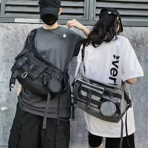 Japanese Brand Military utility messenger bag belt bag fanny pack Size ONE SIZE - 2 Thumbnail