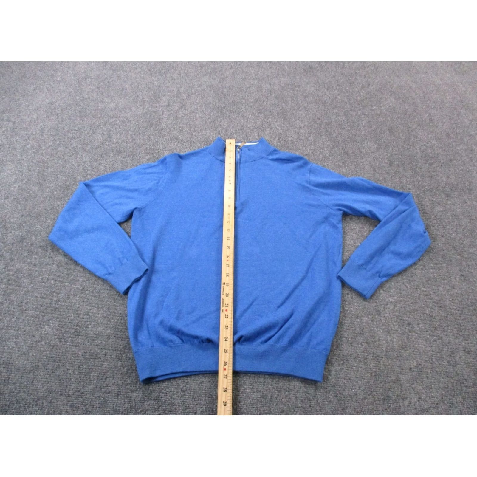 Peter Millar Peter Millar Sweater Men M Blue Silk Pullover Golf Logo Preppy Stretch Sport Shirt Size US M / EU 48-50 / 2 - 3 Thumbnail
