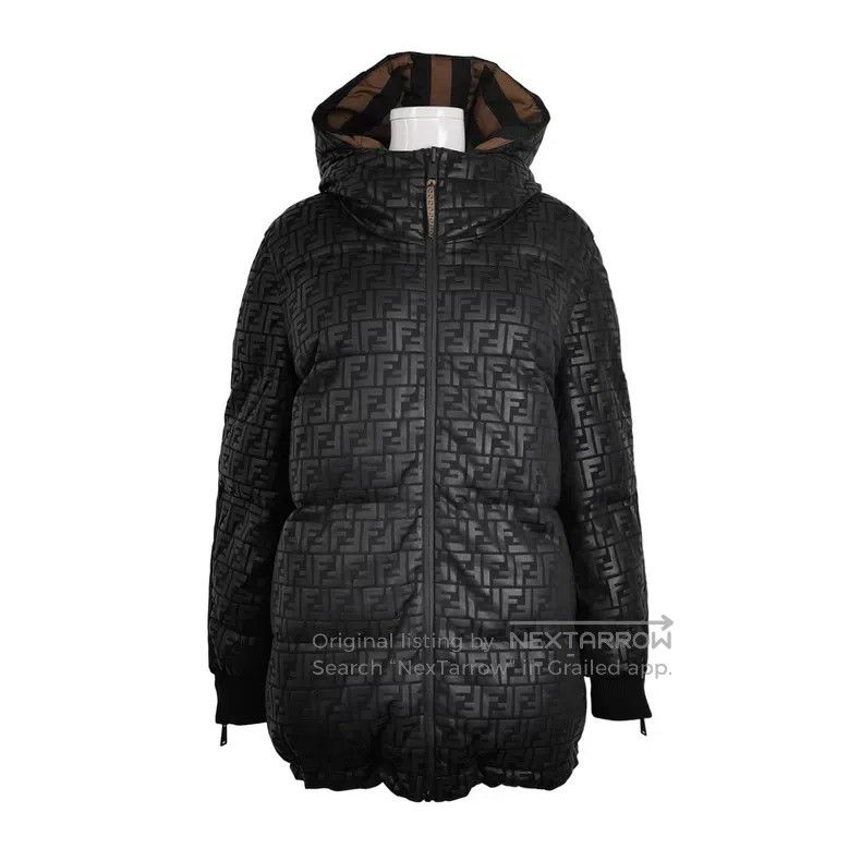 Fendi Fendi Double-faced down jacket Size S / US 4 / IT 40 - 1 Thumbnail