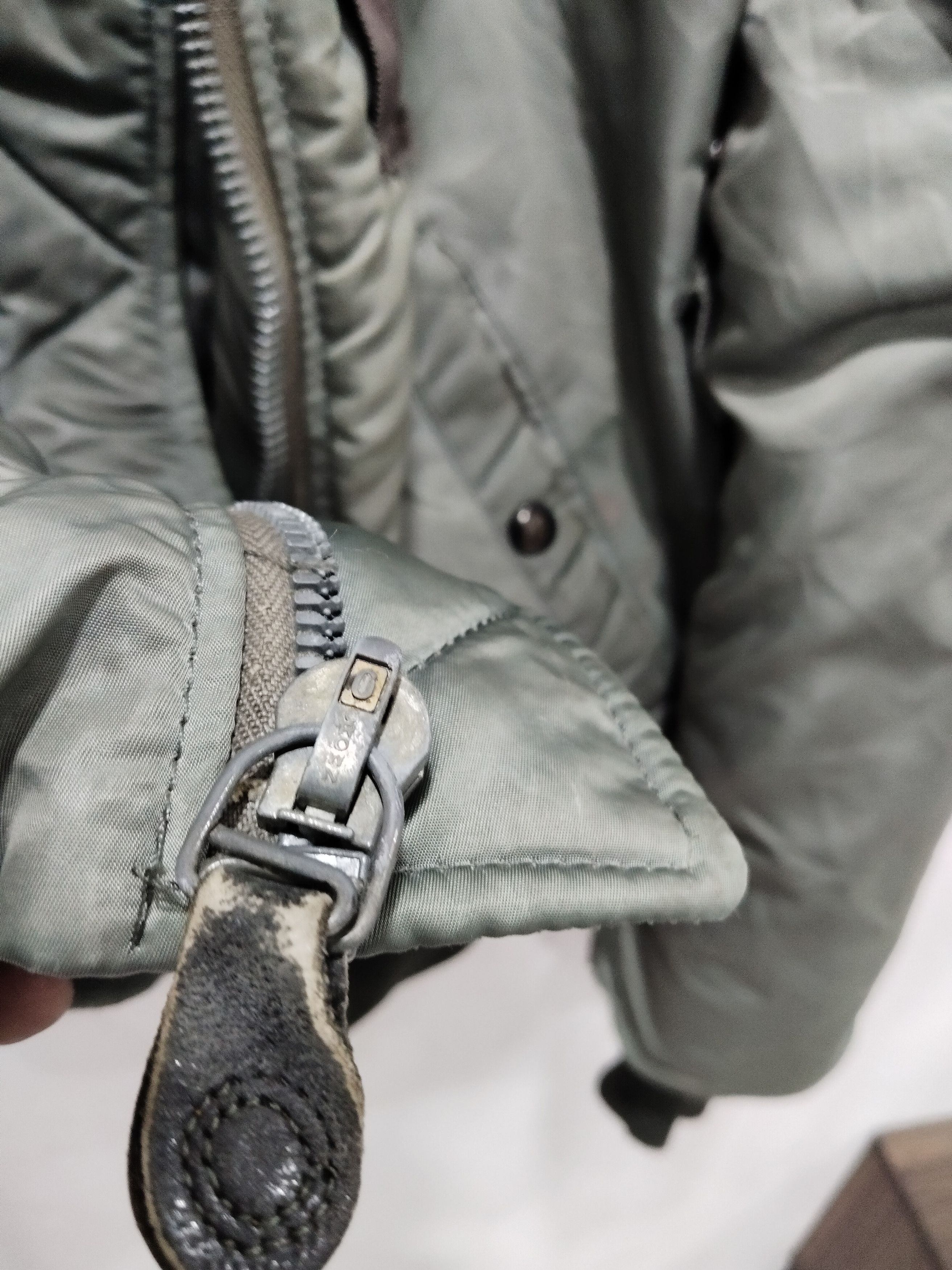 Flying Coffin × Vintage Vintage 70s Bomber Reversible Flight jacket Size US XL / EU 56 / 4 - 4 Thumbnail