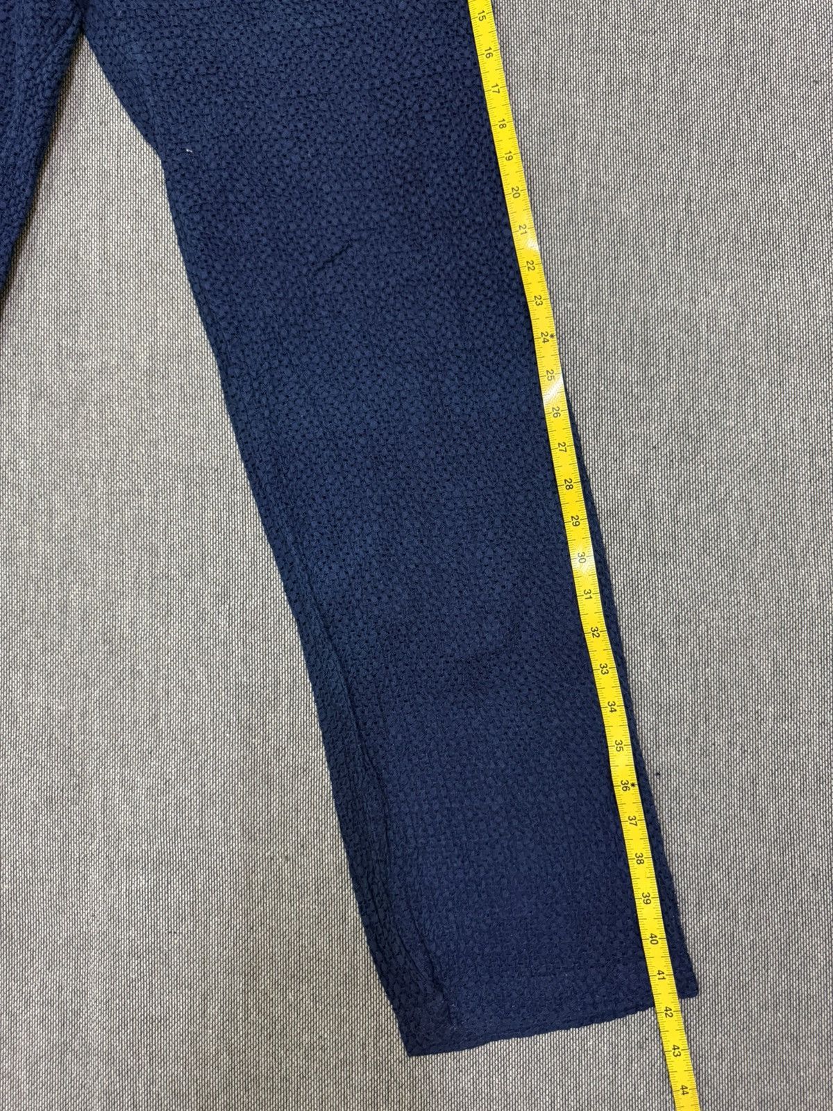 Blue Blue Japan Vintage Blue Blue Japan Indigo Textured Pants Size US 34 / EU 50 - 19 Thumbnail