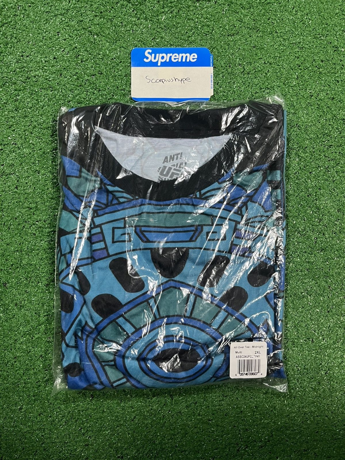 Anti Social Social Club × UFC MIGHNIGHT TEE Size US XXL / EU 58 / 5 - 5 Thumbnail