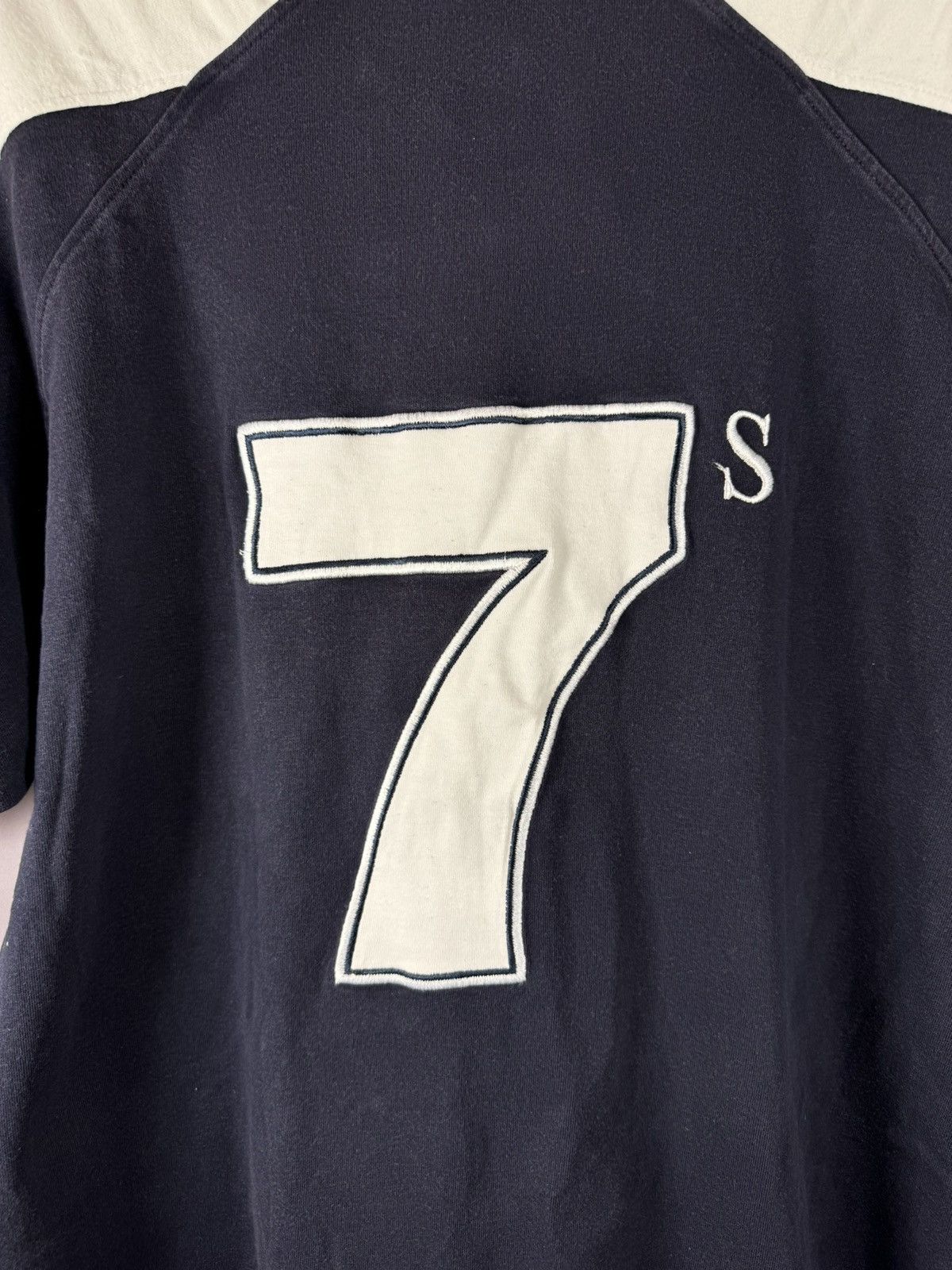 Vintage Matchworn Vintage Scotland Dubai Rugby #7 Jersey Large Size US L / EU 52-54 / 3 - 11 Thumbnail