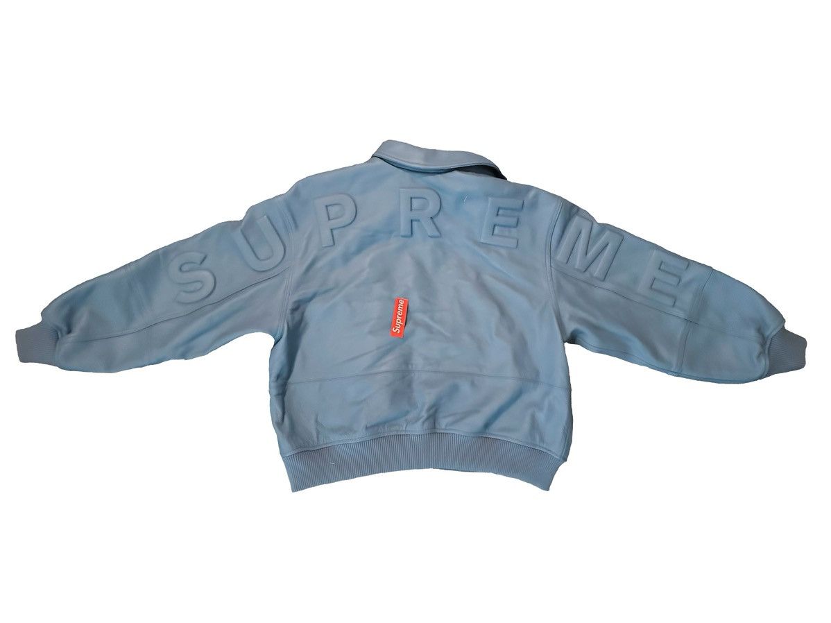 Leather × Supreme × Varsity Jacket Supreme GORE-TEX Infinium Leather × Supreme × Varsity Jacket Supreme GORE-TEX Infinium