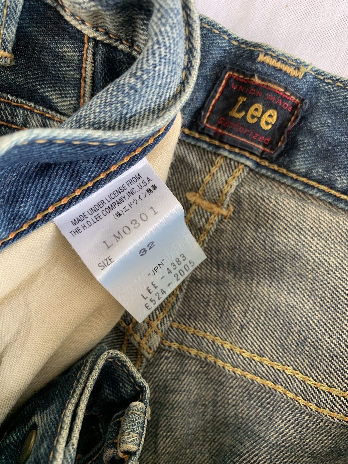 Lee lee dirty faded jeans pant Size US 34 / EU 50 - 6 Thumbnail