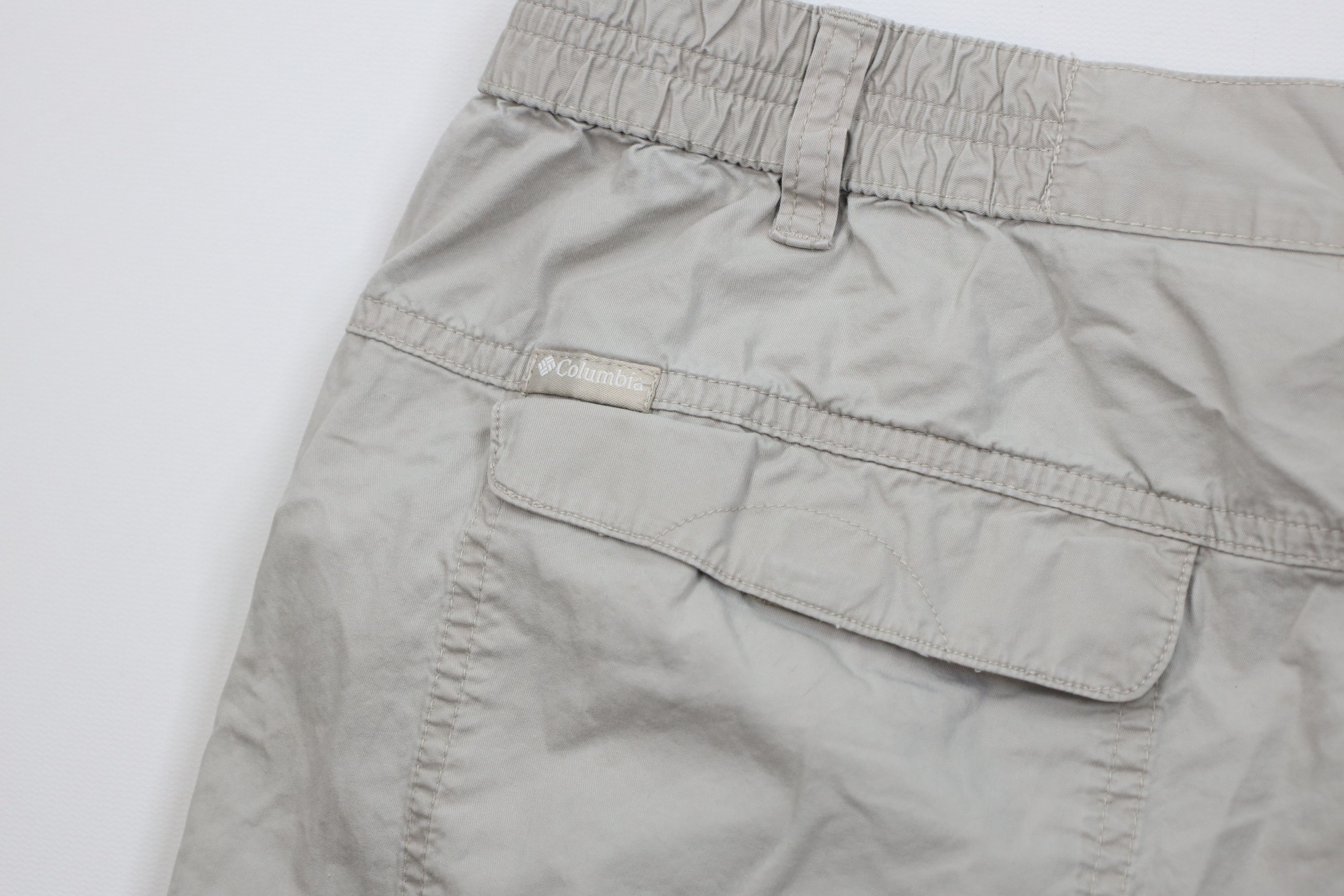 Columbia Vintage Y2K Columbia Spell Above Knee Trekking Cargo Shorts Size 38" / US 16 / IT 52 - 10 Thumbnail