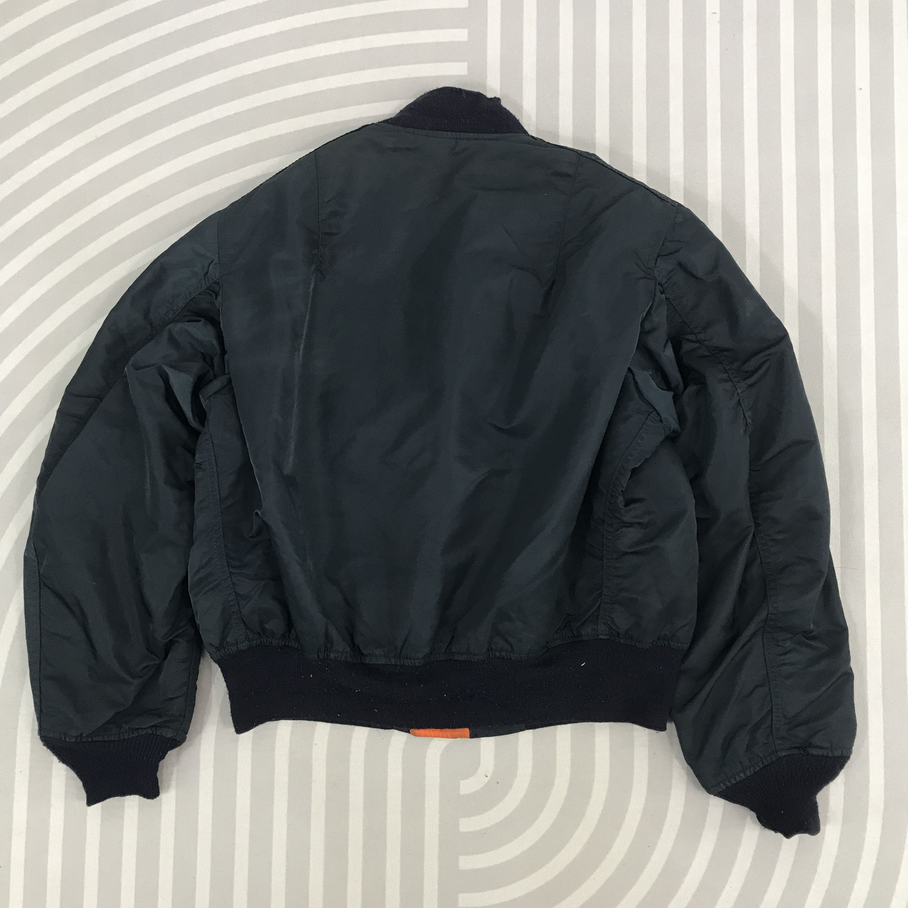 Alpha Industries Vintage Alpha industries Bombers Jacket Size US XL / EU 56 / 4 - 2 Thumbnail