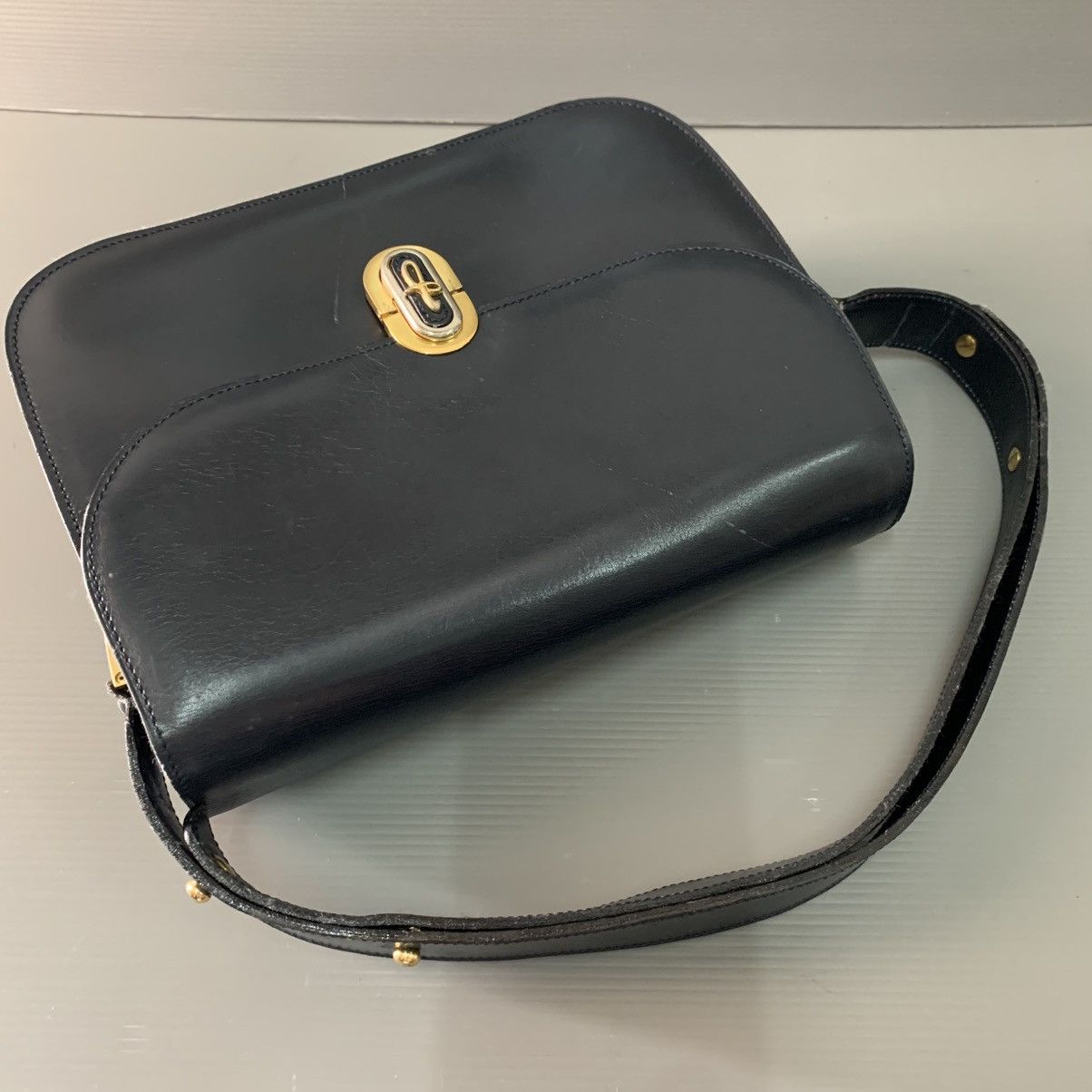 Branded Leather Montana Like Celine Box Design Bag Size ONE SIZE - 9 Thumbnail