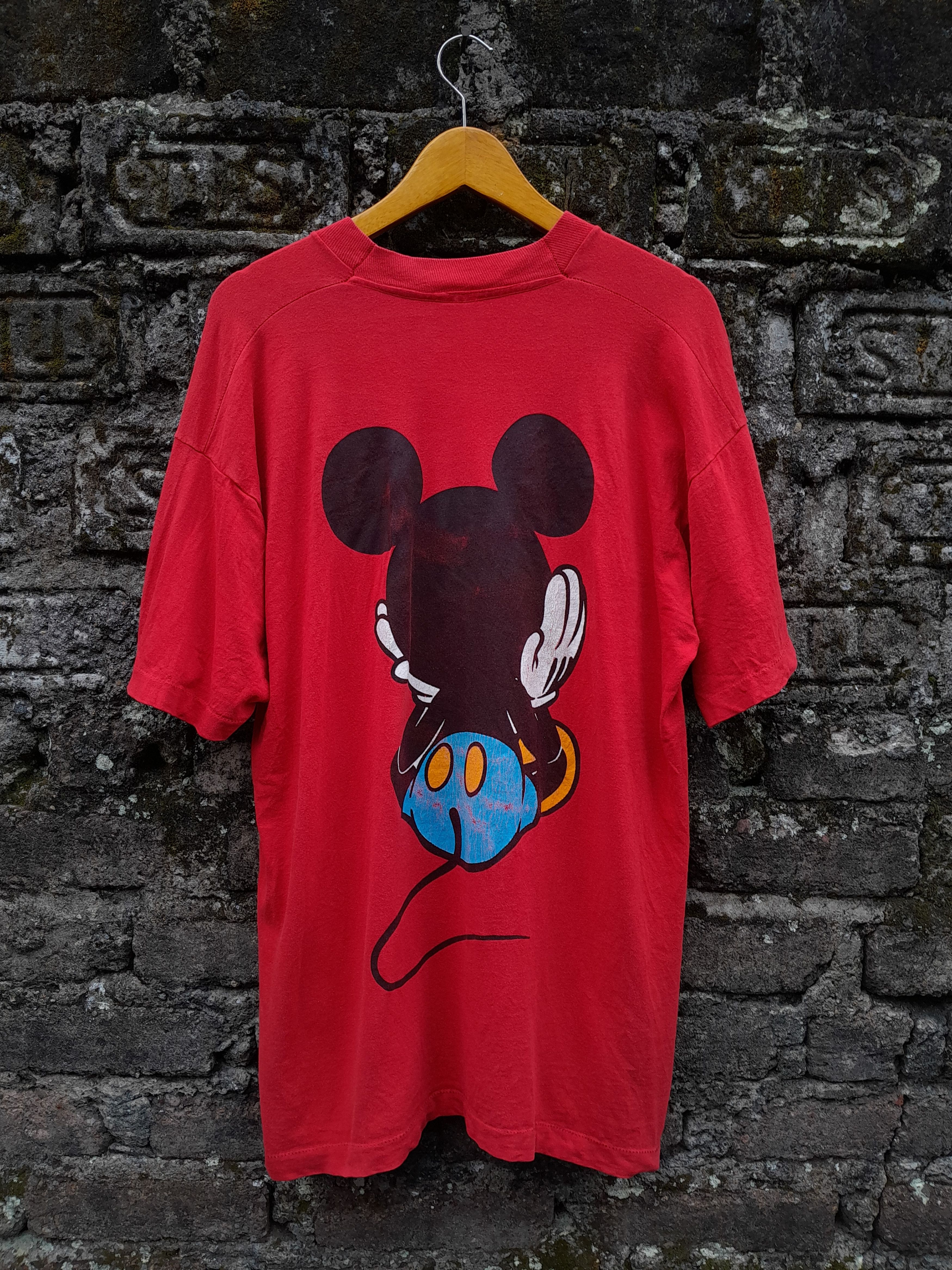 Rap Tees Vintage 90s Streetwear Mickey Mouse tee worn by A$AP ROCKY Size US XL / EU 56 / 4 - 2 Thumbnail