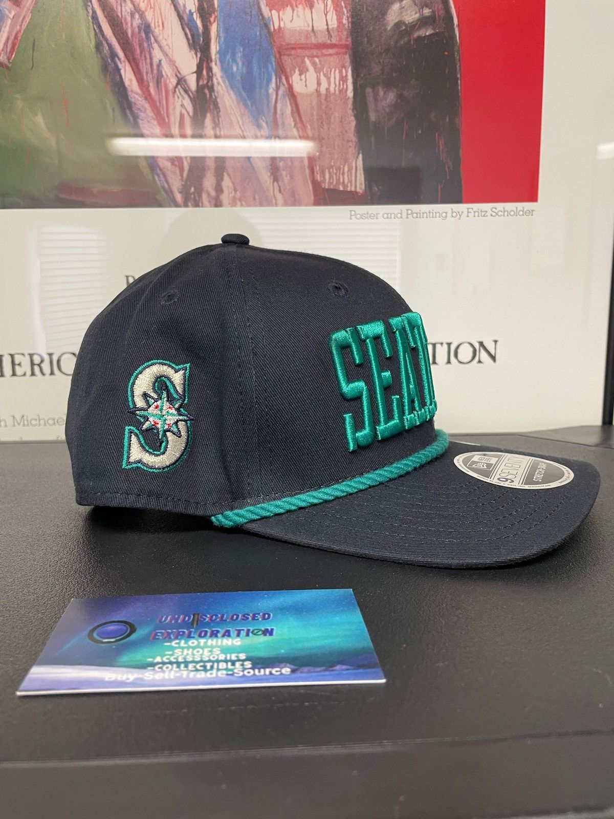 New Era Seattle Mariners emerald rope hat Size ONE SIZE - 2 Thumbnail