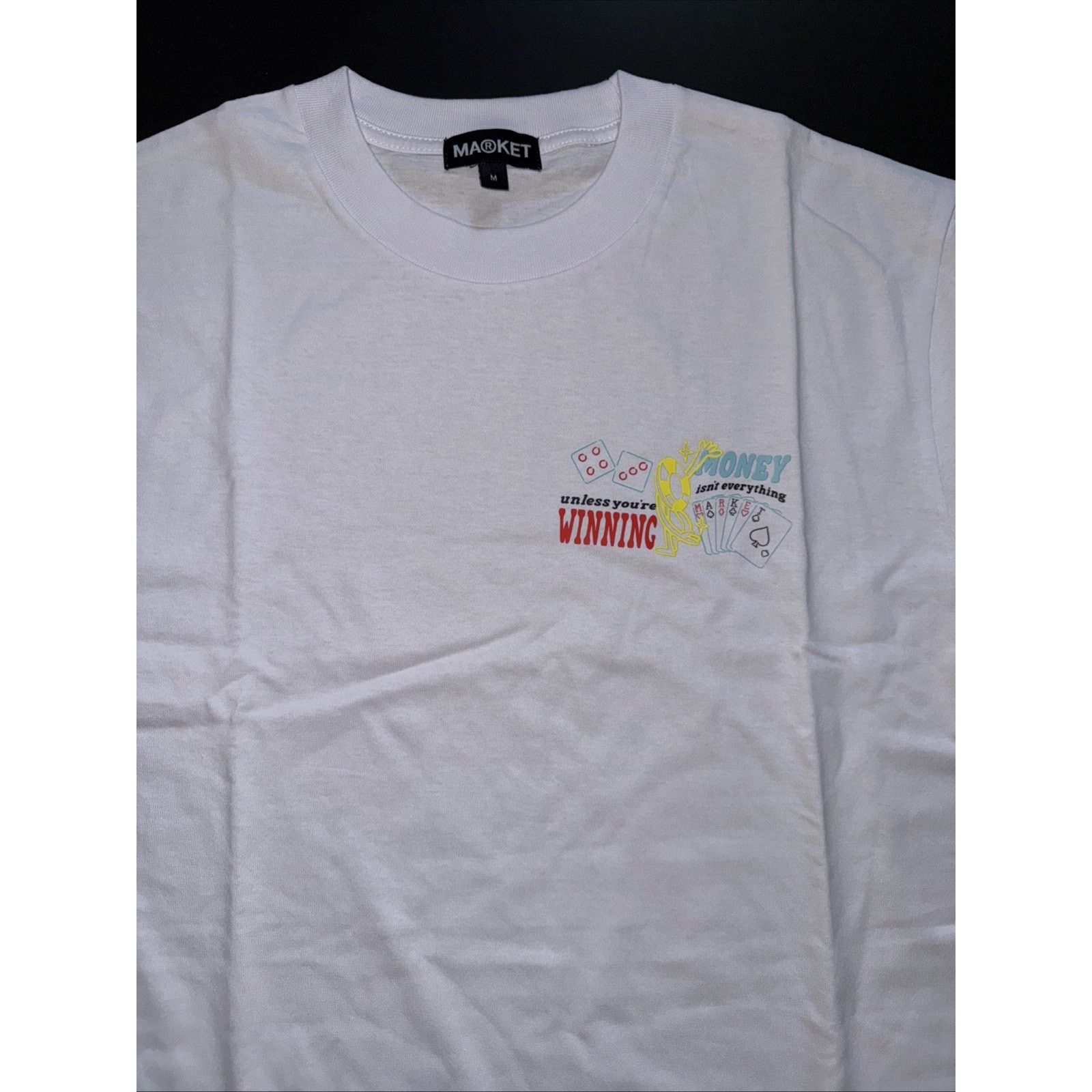 Market Chinatown Market Studios White T Med Money isn’t everything Size US M / EU 48-50 / 2 - 1 Thumbnail