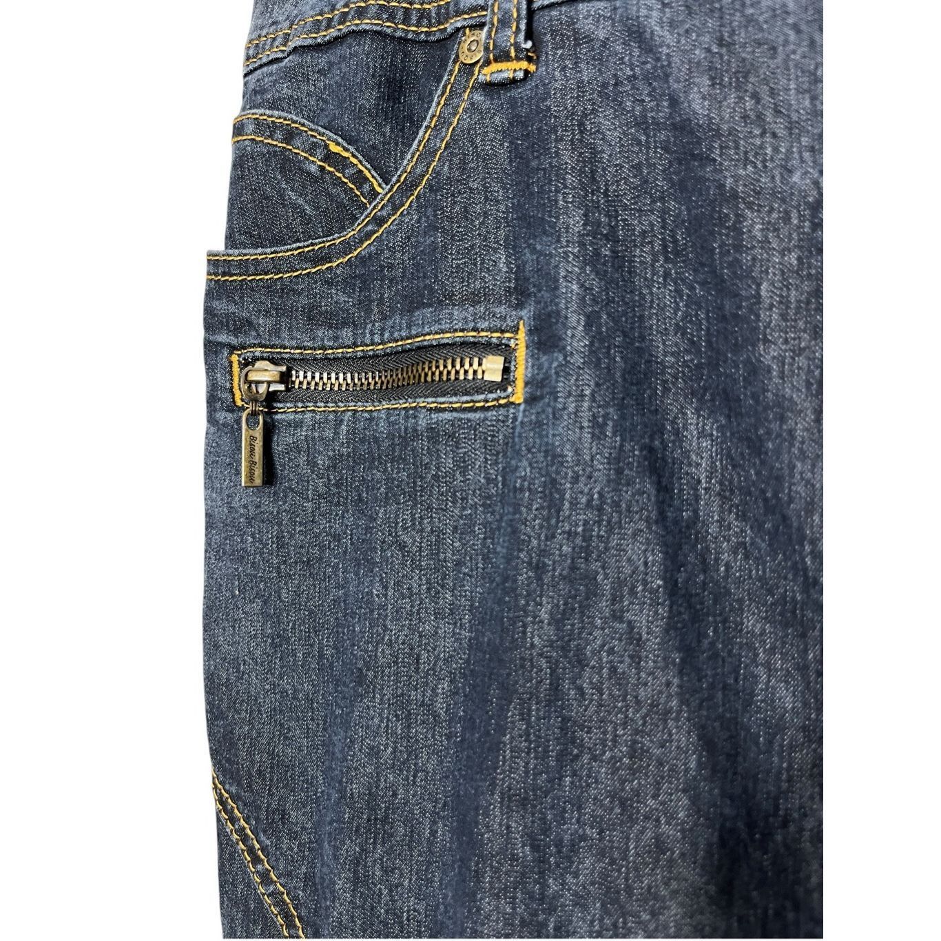 Other BISOU BISOU Y2K Denim Maxi Mermaid Skirt Size 18 inch waist Size 36" / US 14 / IT 50 - 5 Thumbnail
