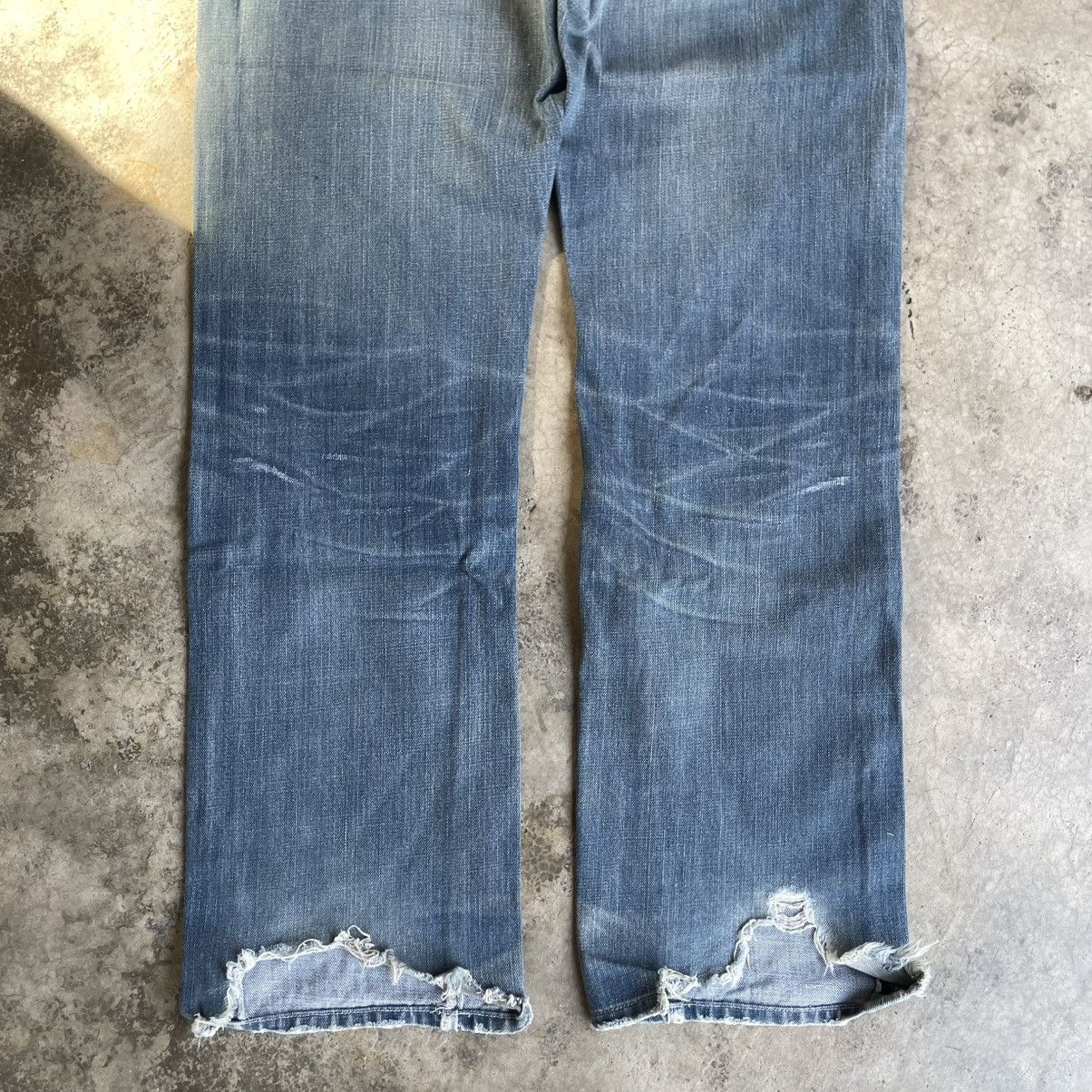 Diesel 🔥Vintage Diesel Kajo Stoned Washed Ripped Distress Jeans Size US 36 / EU 52 - 6 Thumbnail