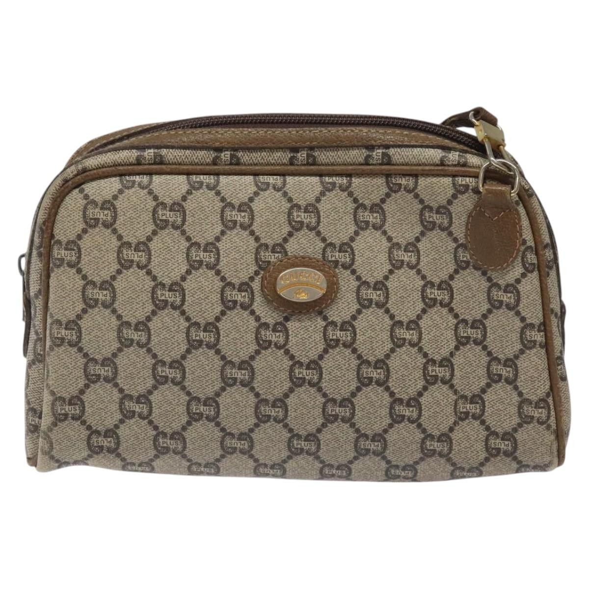 Gucci GUCCI GG Plus Supreme Shoulder Bag Pvc Leather Beige Size ONE SIZE - 2 Thumbnail