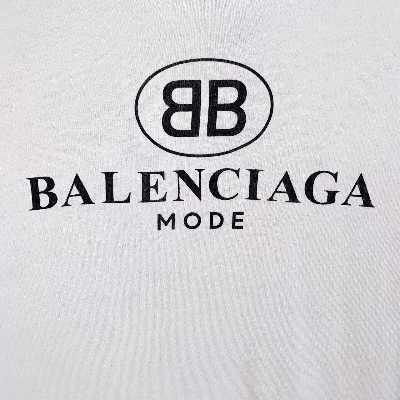 Balenciaga Balenciaga Logo Print Cotton T-Shirt (Size S) Size S / US 4 / IT 40 - 5 Thumbnail